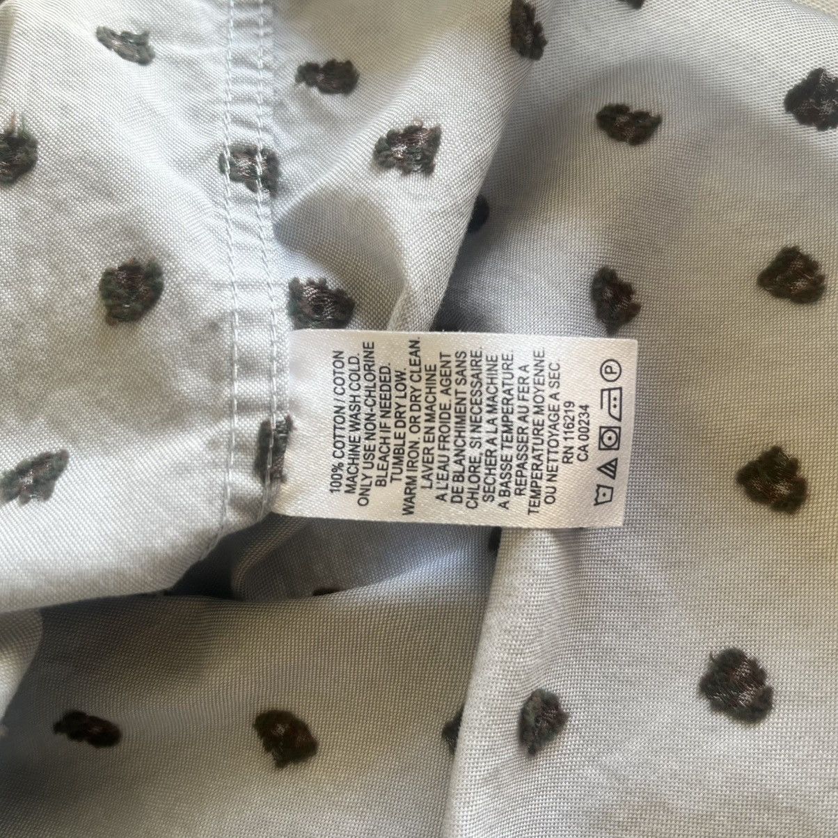 Steven Alan Steven Alan Short Sleeve Button Front Shirt Palm Tree Size L Size US L / EU 52-54 / 3 - 10 Thumbnail