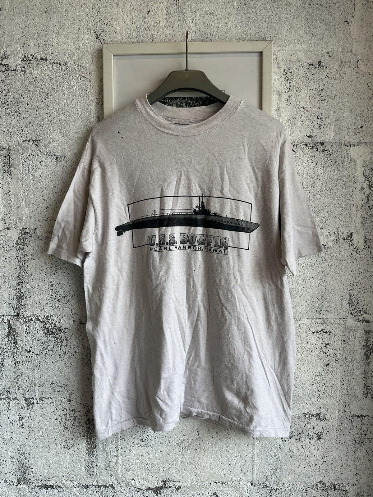 Vintage Vintage U.S.S BOWFIN Pearl Harbor,HAWAII 90’s T-shirt Size US XL / EU 56 / 4 - 2 Thumbnail