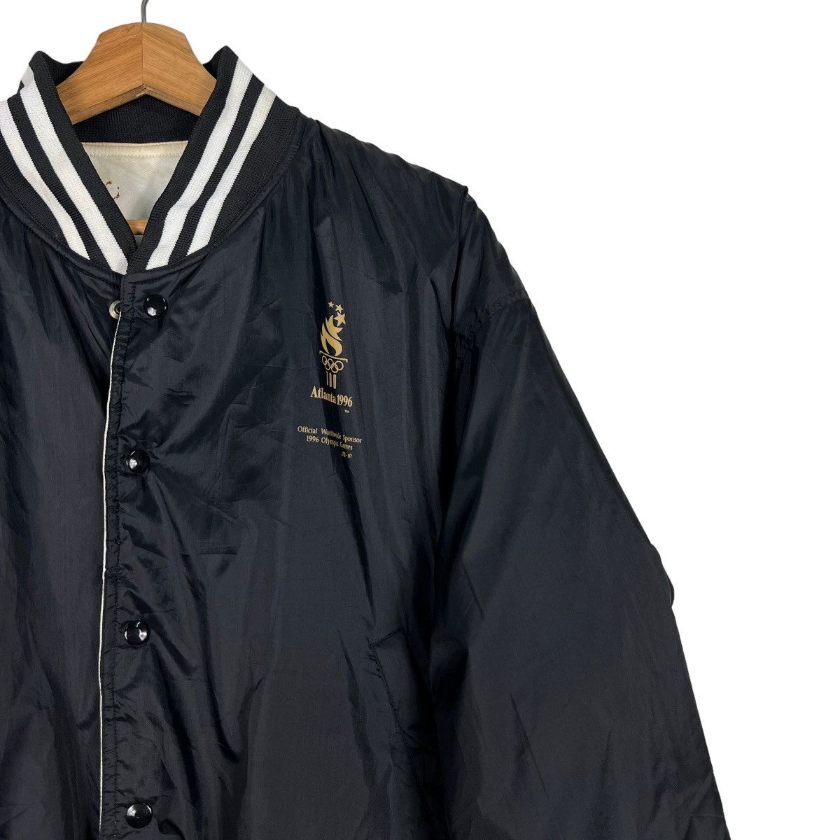 USA Olympics 🔥 VINTAGE 1996 ATLANTA OLYMPICS GAMES PANASONIC JACKET Size US L / EU 52-54 / 3 - 7 Thumbnail