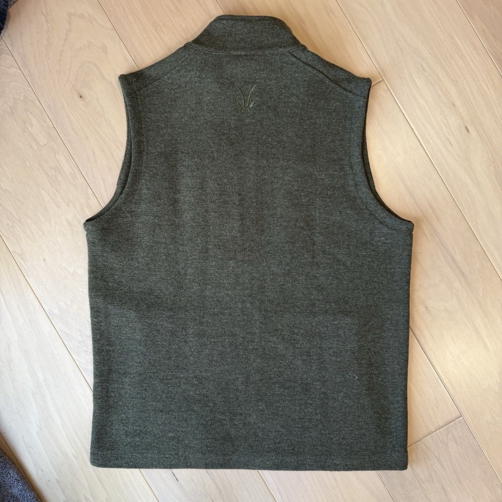 Ibex Ibex Shak Vest Large Green Full Zip Merino Wool Winter Size US L / EU 52-54 / 3 - 7 Thumbnail