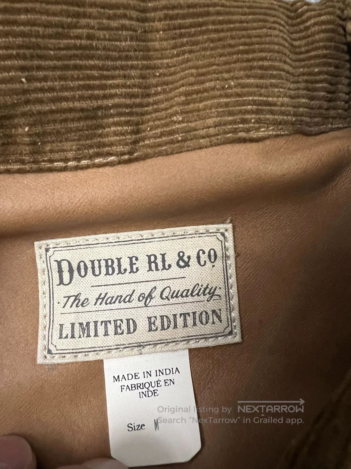 RRL Ralph Lauren limited edition rrl leather jacket. Size US M / EU 48-50 / 2 - 3 Thumbnail