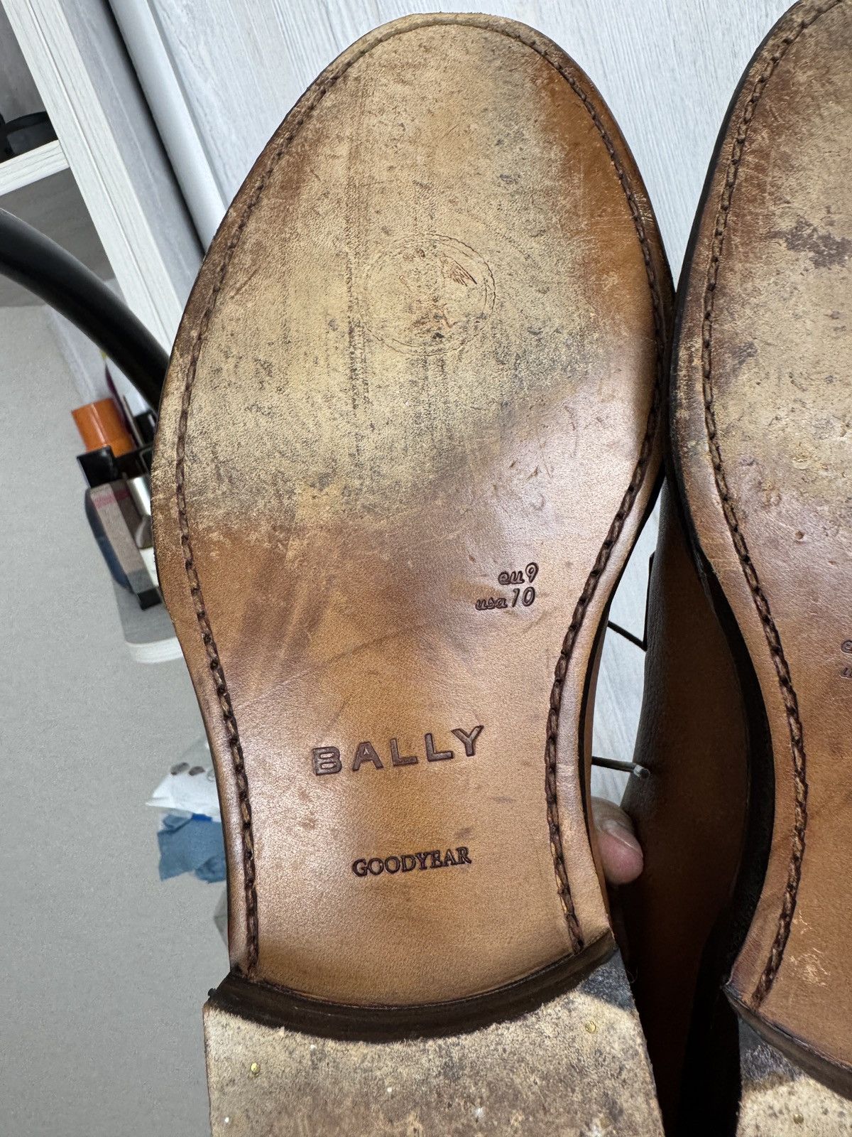 Bally Bally Wimbo brown derby classic shoes RRP 1190$ Size US 10 / EU 43 - 15 Thumbnail