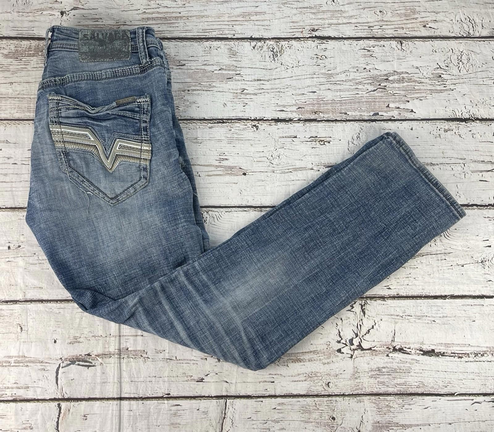Salvage Salvage Havoc SLVG Men’s 31R 31x32 Thrashed Size US 31 - 1 Thumbnail