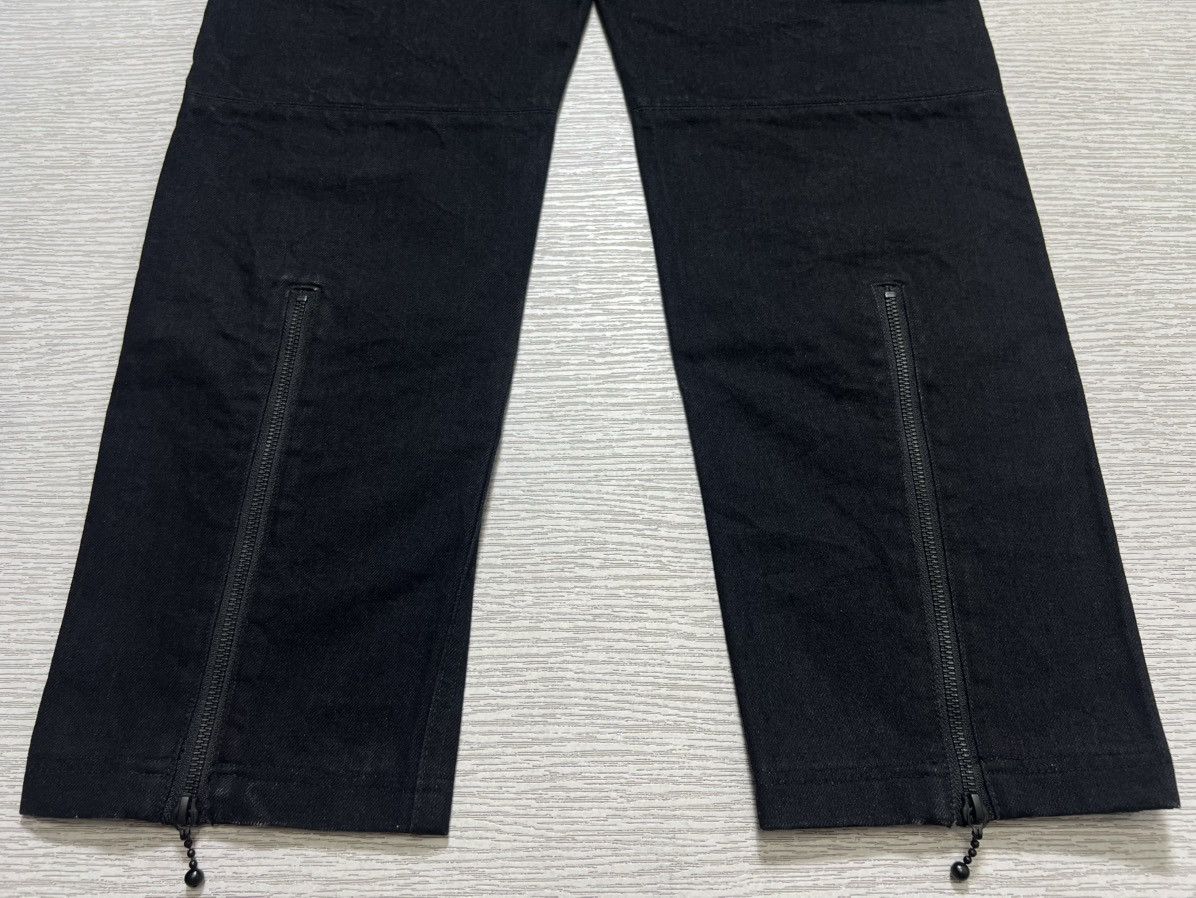 Blackmeans Blackmeans - Moto Denim Cargo Pants Size US 36 / EU 52 - 10 Thumbnail