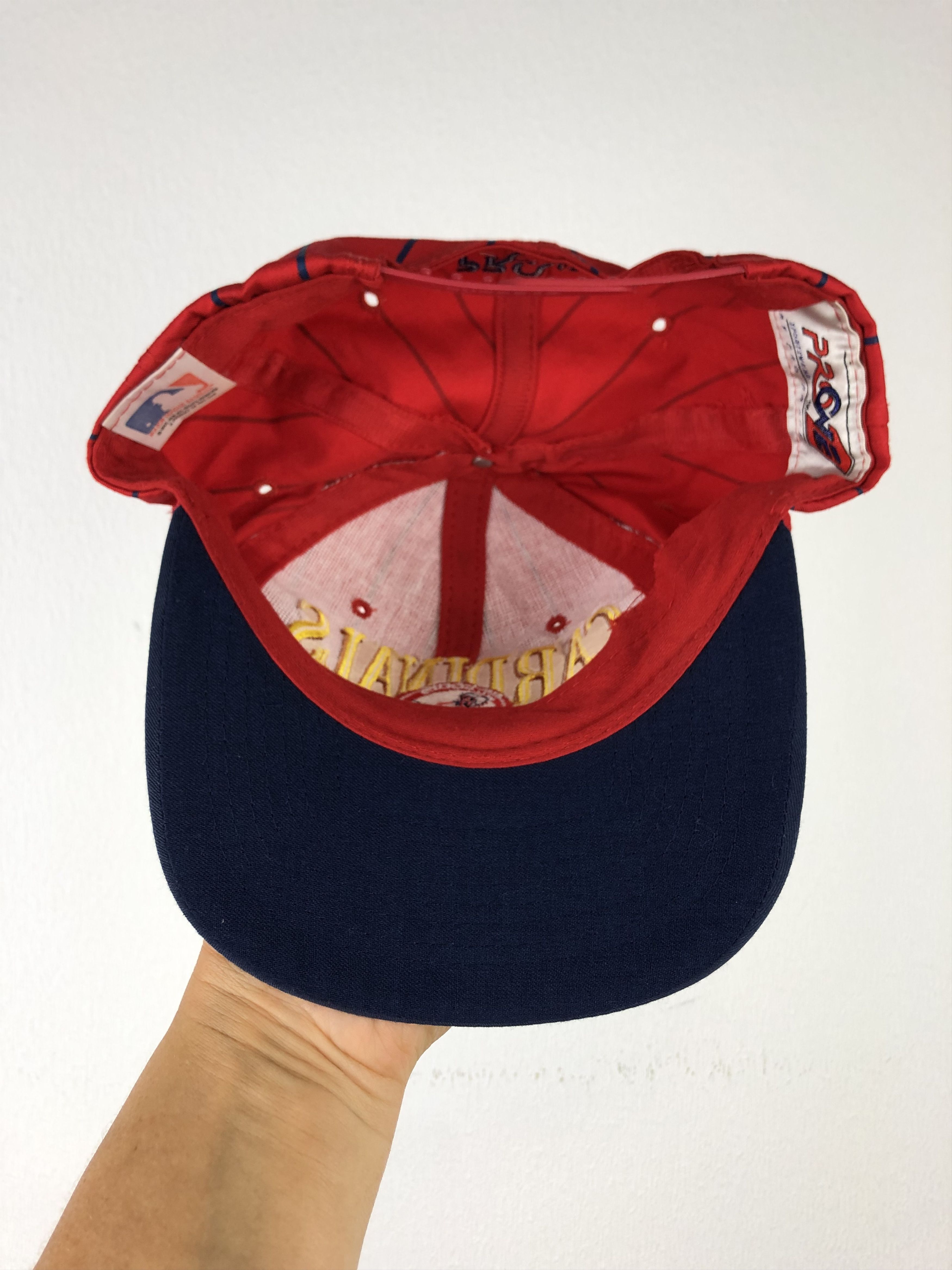 MLB × Vintage Vintage St. Louis Cardinals Snapback Red Hat Cap Snapback Size ONE SIZE - 5 Thumbnail