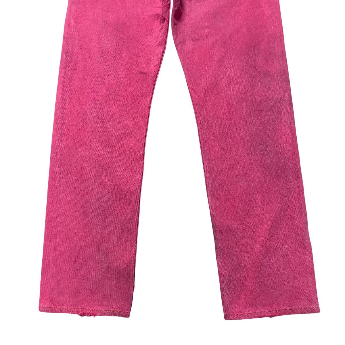 Levi's Vintage Levis 501xx Pink Denim Jeans Size US 32 / EU 48 - 14 Thumbnail