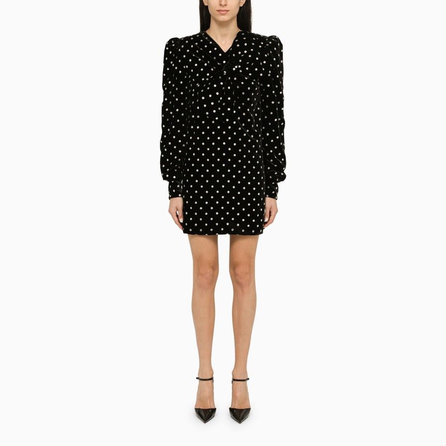 image of Balmain O1D2Blof01223 Mini Dress In Black, Women's (Size XS)