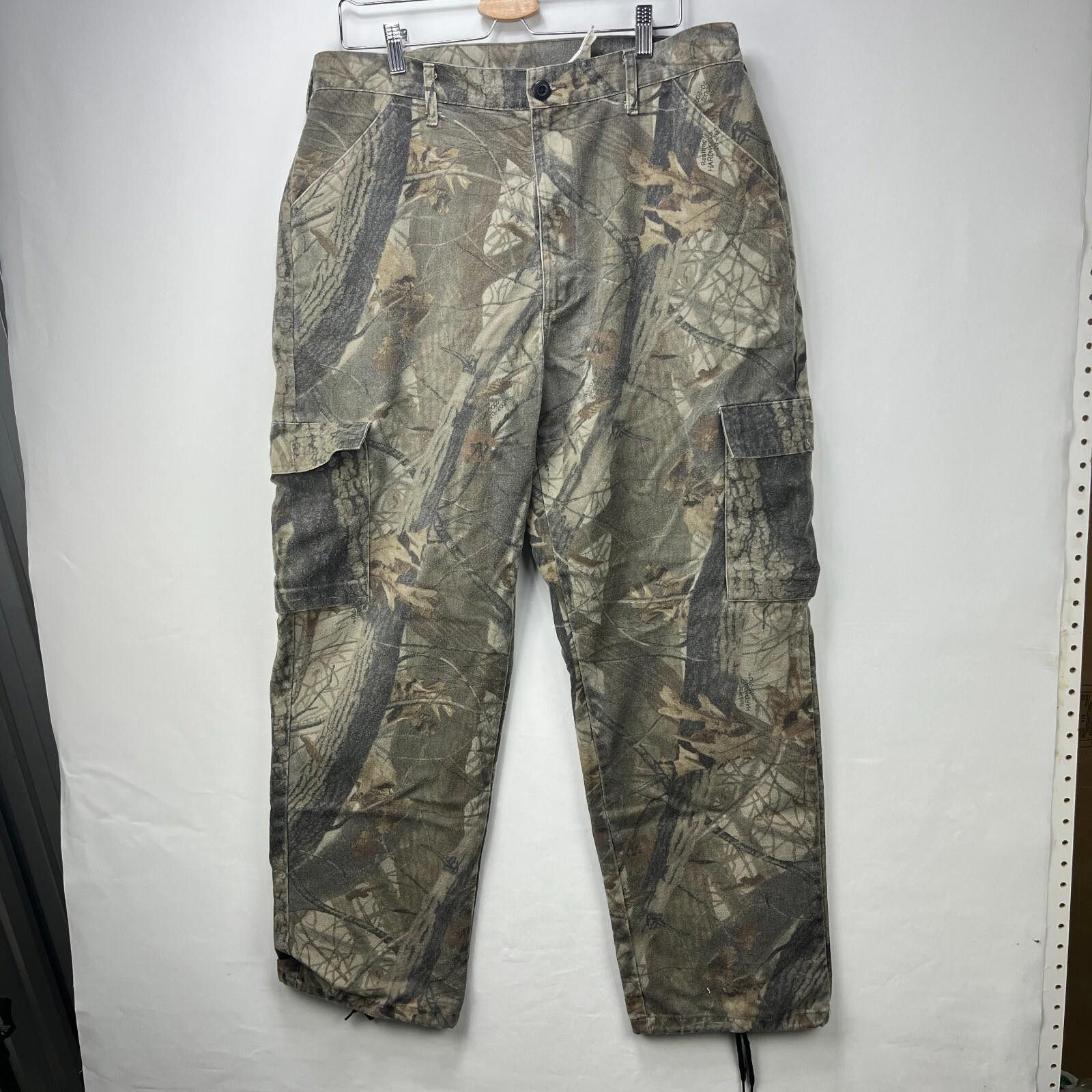 Vintage Vintage '90s Realtree Camo Baggy Pants Large Cargo Size US 34 / EU 50 - 1 Thumbnail