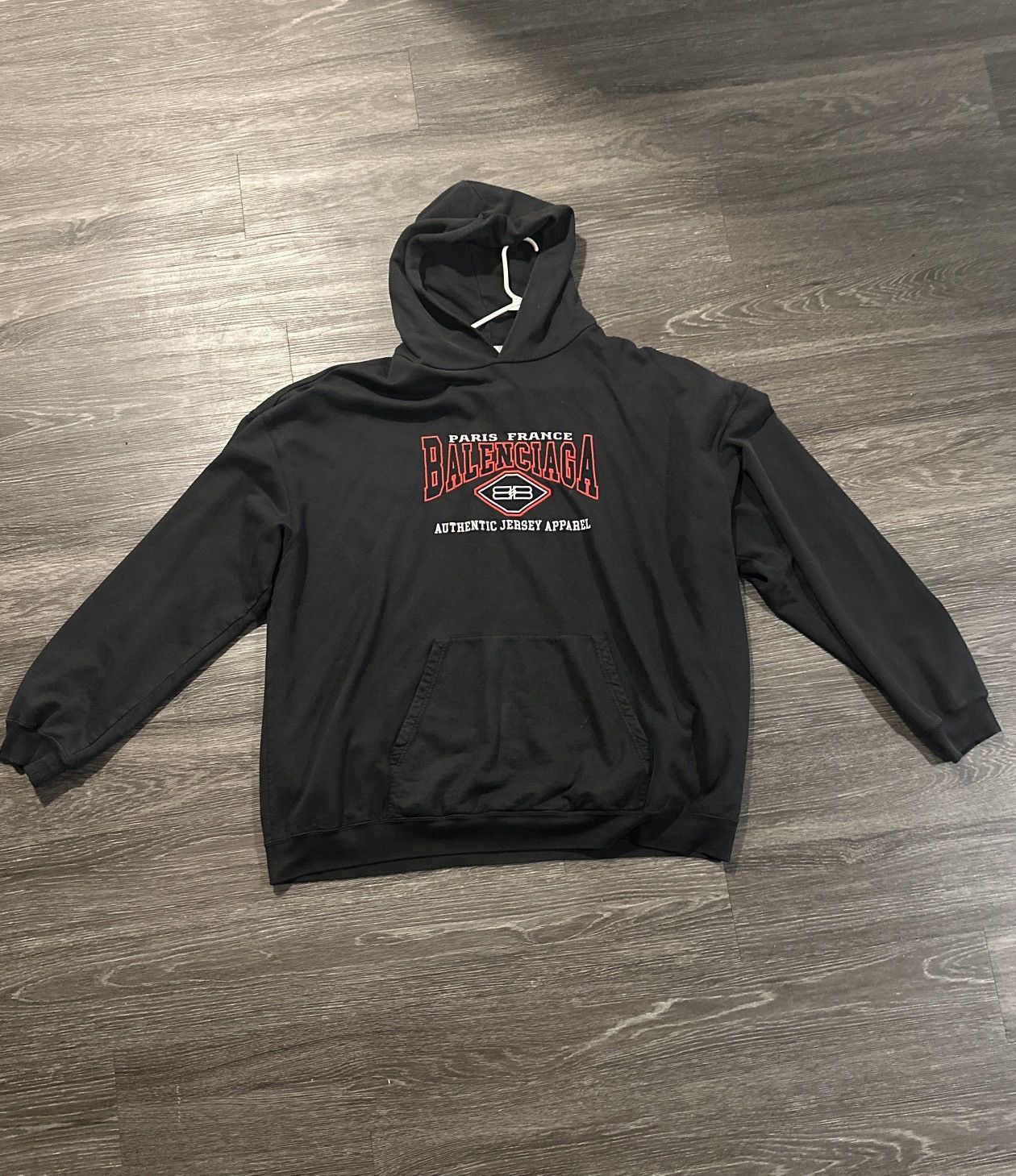 Balenciaga Authentic Jersey Hoodie