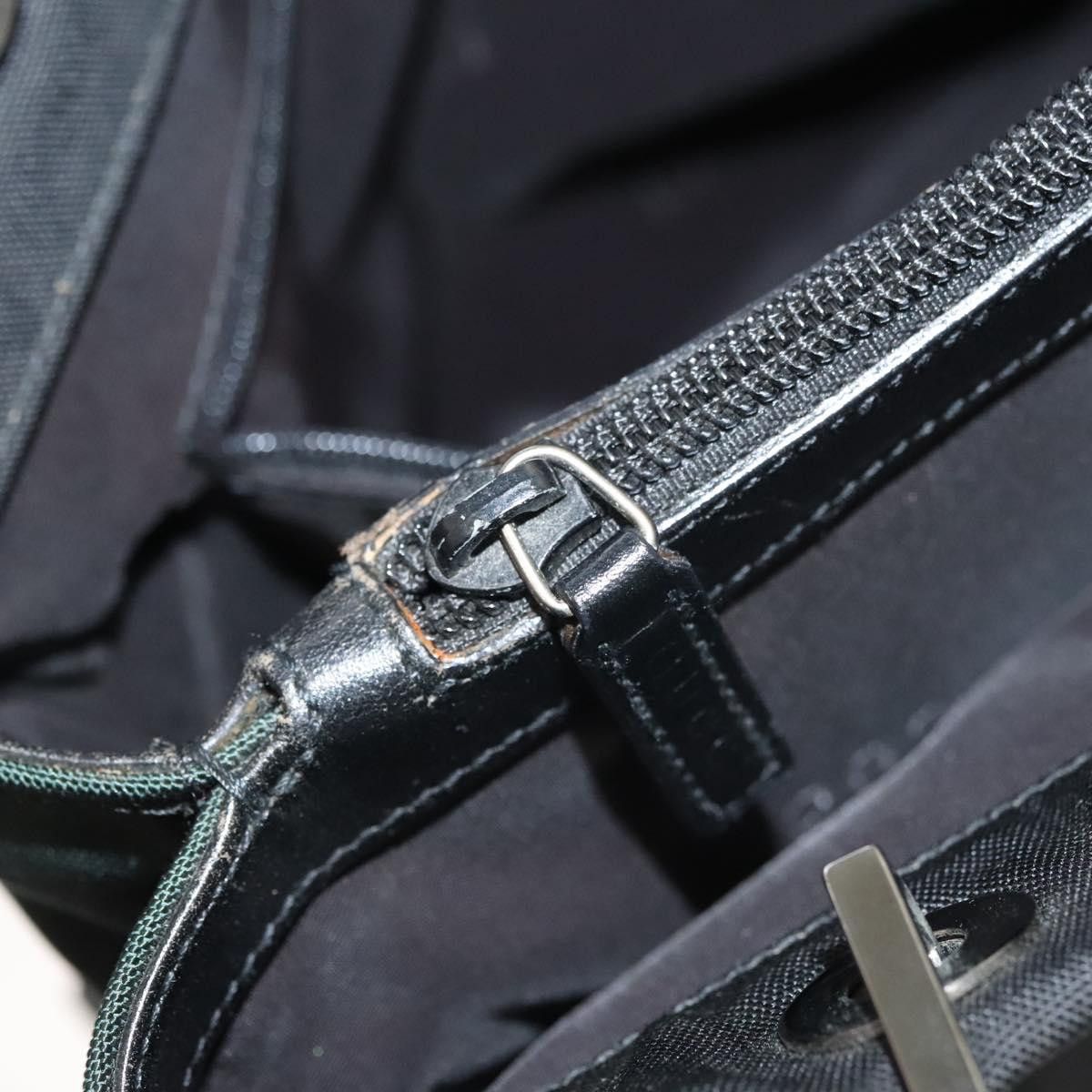 Gucci GUCCI Bamboo Hand Bag Nylon Black Silver 032 032 Size ONE SIZE - 24 Thumbnail