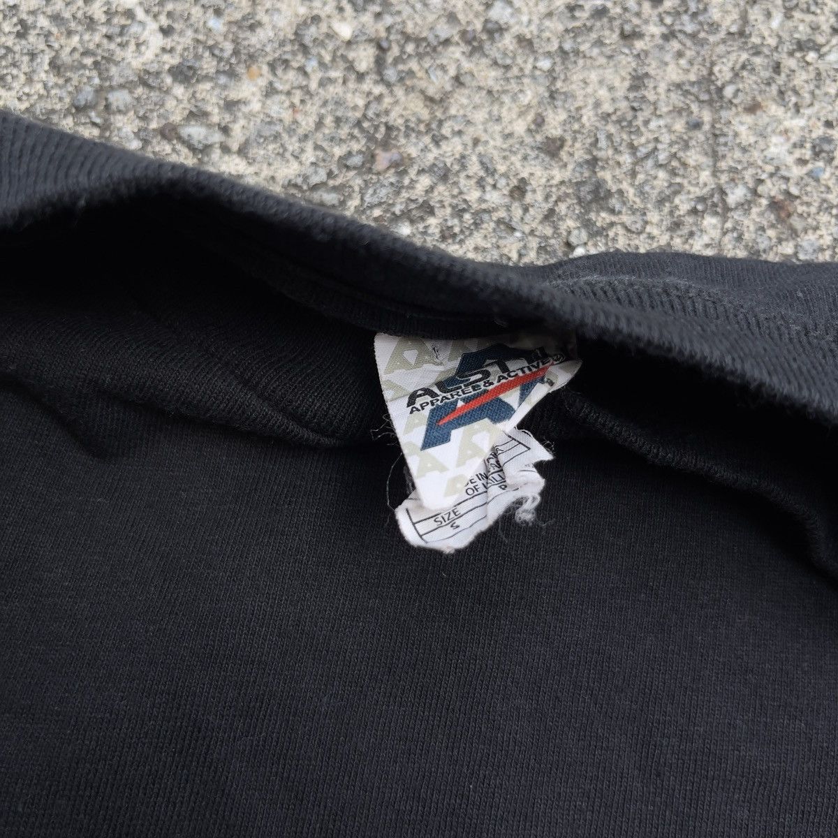 Alstyle × Vintage Vintage ALStyle BLACK Blank Shirt Size US S / EU 44-46 / 1 - 3 Thumbnail