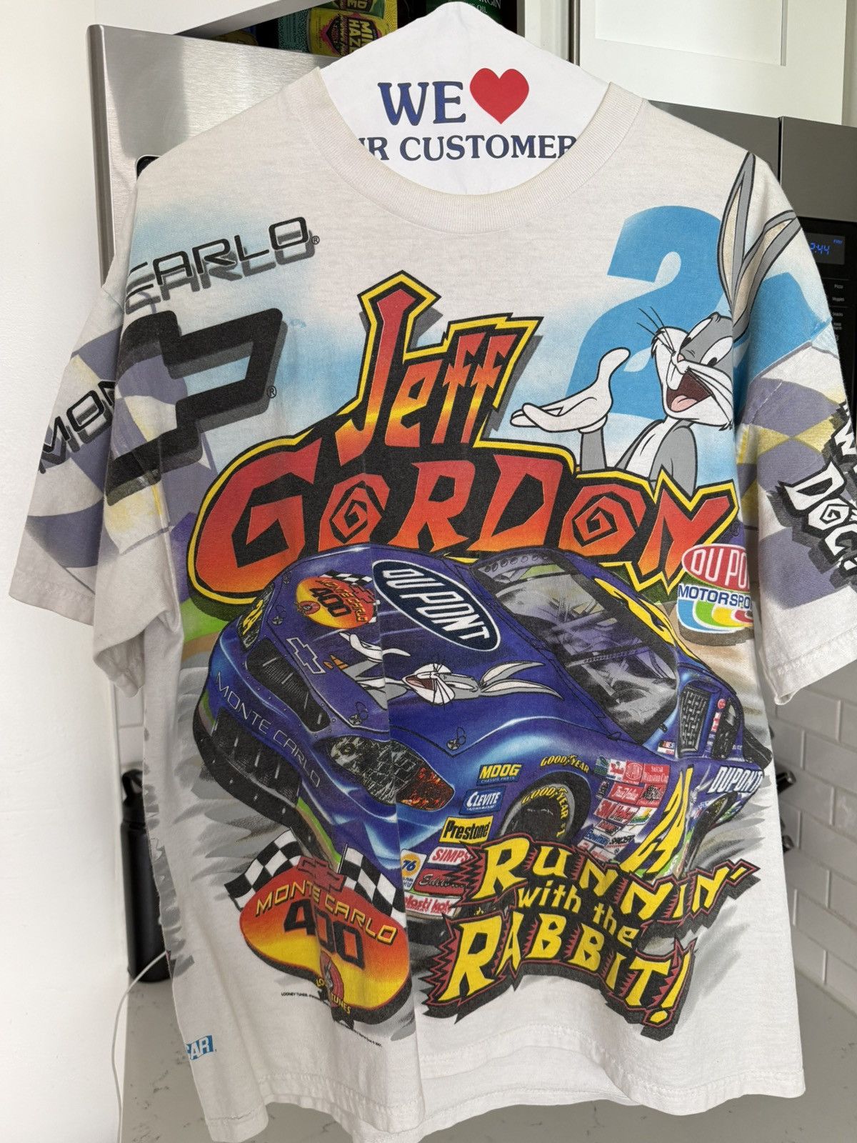 Other jeff gordon loony tunes vintage tee Size US M / EU 48-50 / 2 - 1 Thumbnail