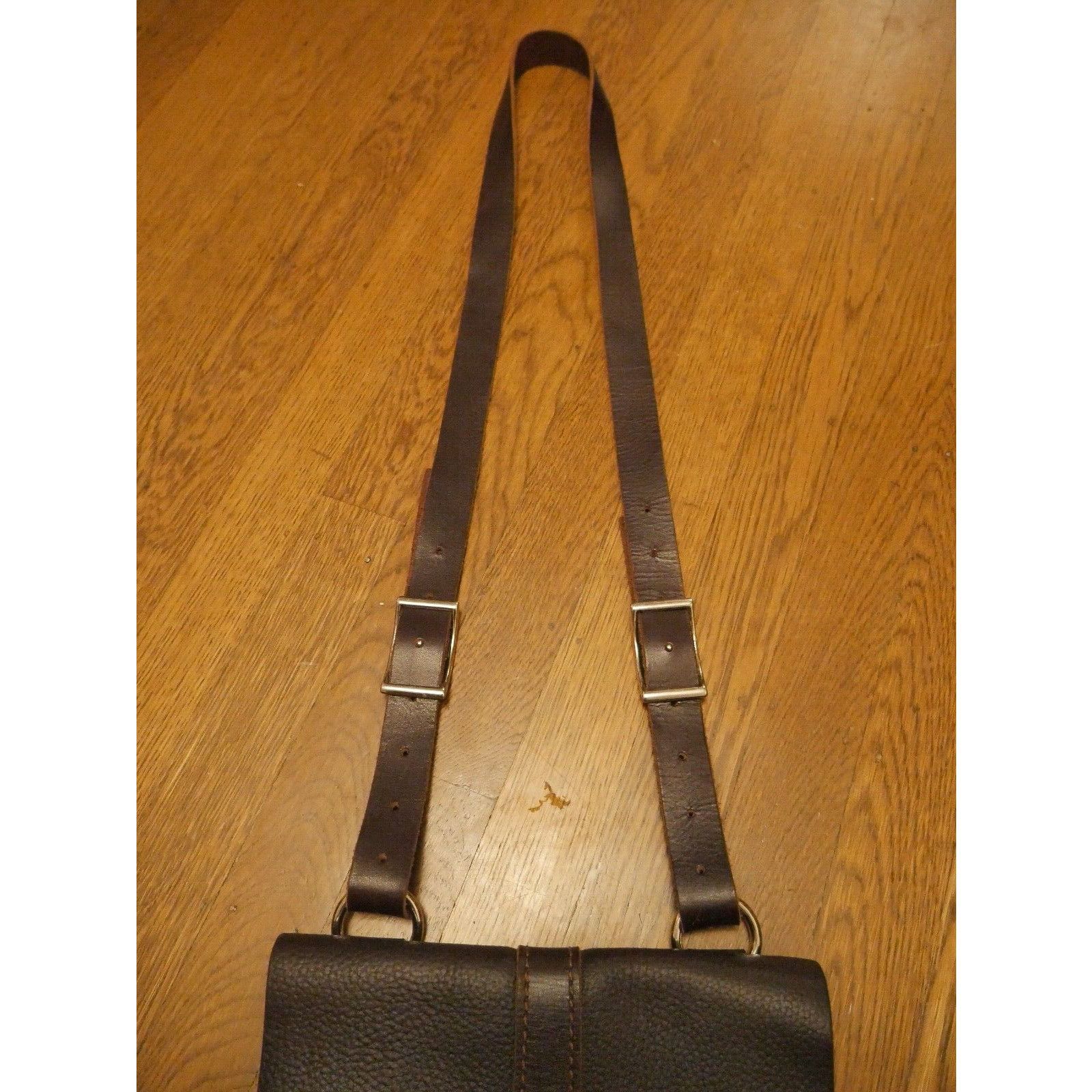 Vintage Vintage Stickman Leather Crossbody Bag USA BUFFALO NICKEL Size ONE SIZE - 7 Thumbnail