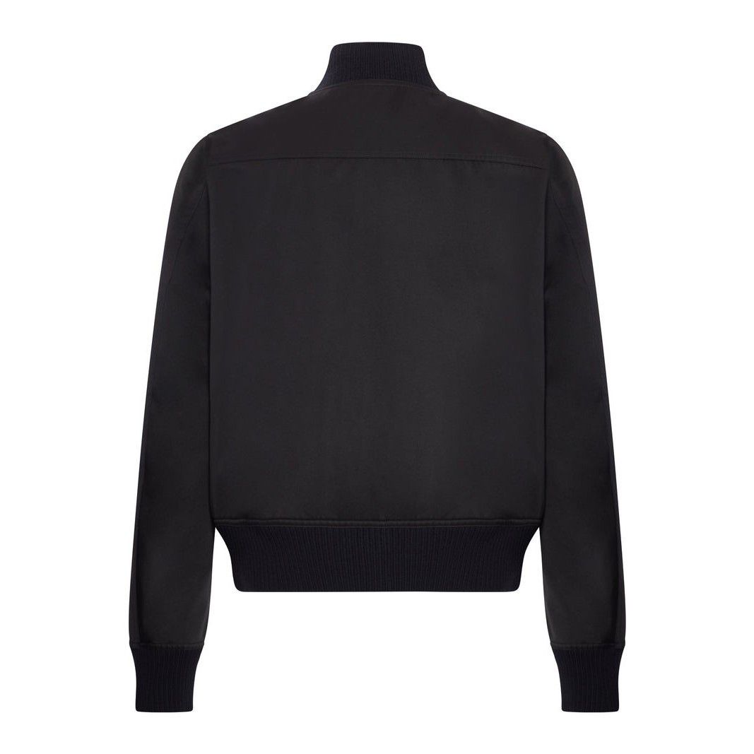 Rick Owens RICK OWENS Temple Heizer Black Bomber Jacket New & Authentic Size US M / EU 48-50 / 2 - 2 Thumbnail