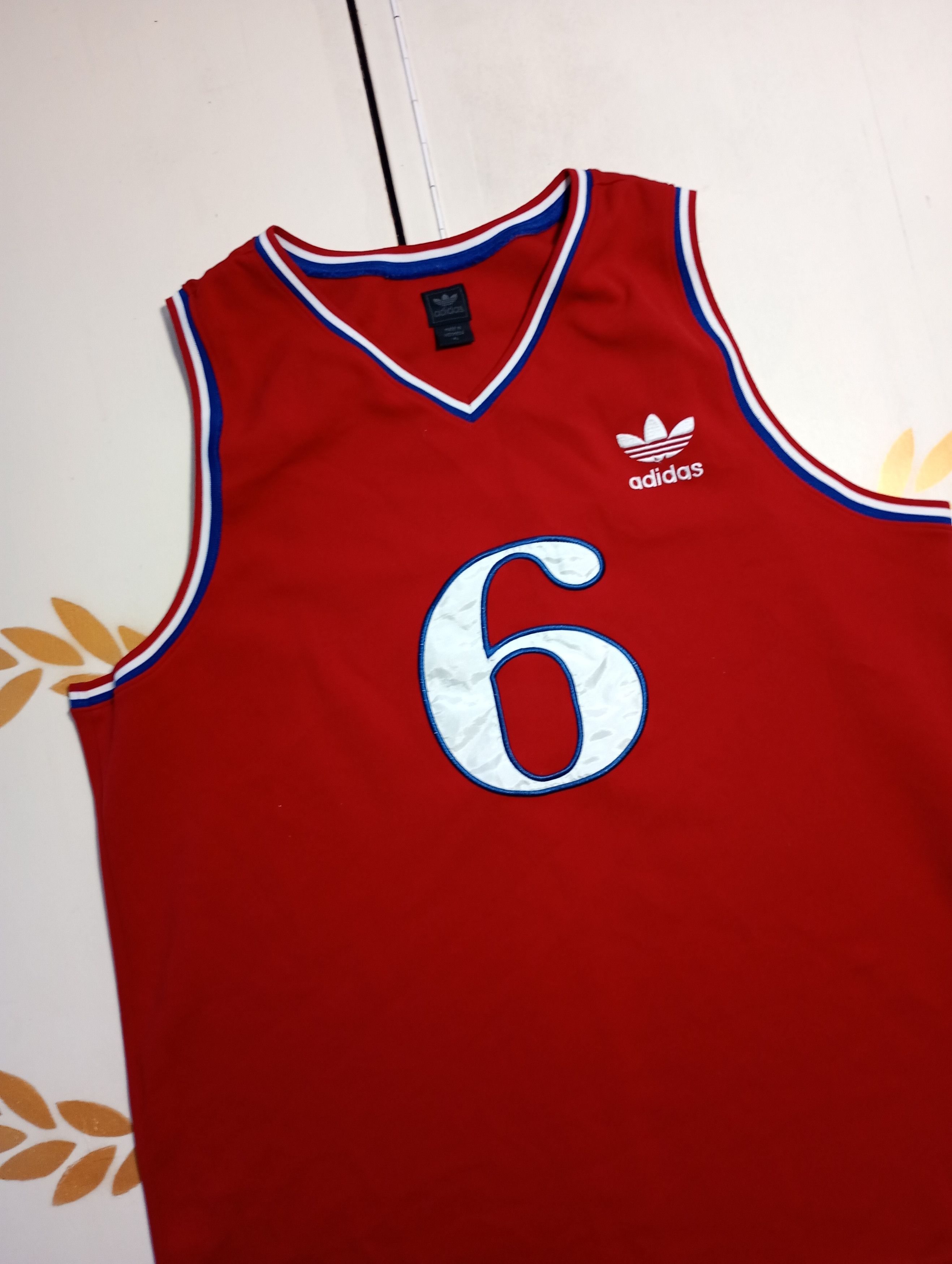 Adidas Adidas Juilius Erving Philadelphia 76ers Jersey 2002 Size US XL / EU 56 / 4 - 5 Thumbnail