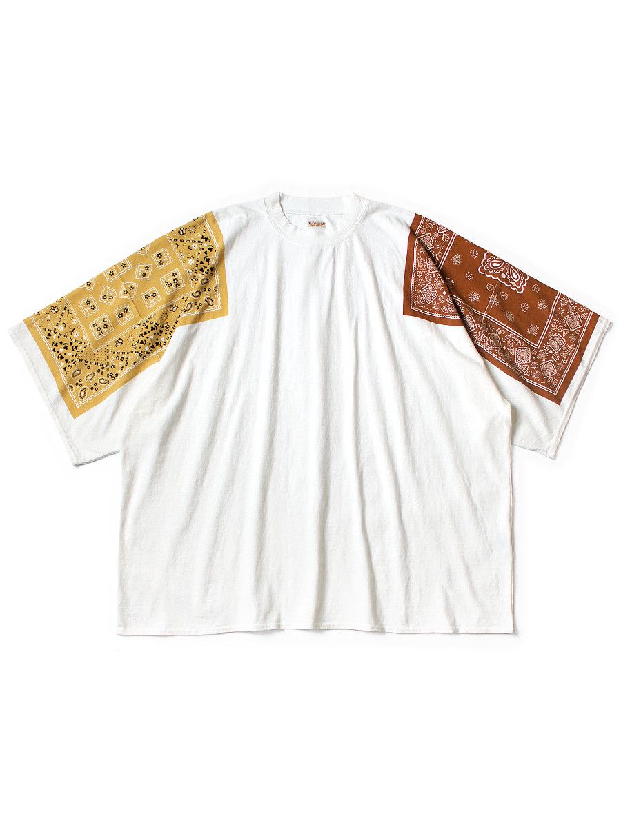 Kapital Kapital 18.5 Jersey Bandana HUGE-T (COOKIE) tee Size US S / EU 44-46 / 1 - 1 Thumbnail