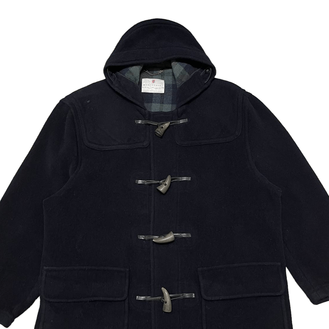Vintage Montgomery Duffle Coat Wool