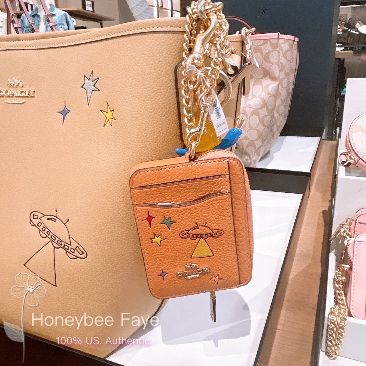 Coach Coach X Observed By Us Zip Card Case CU404 Size ONE SIZE - 5 Thumbnail