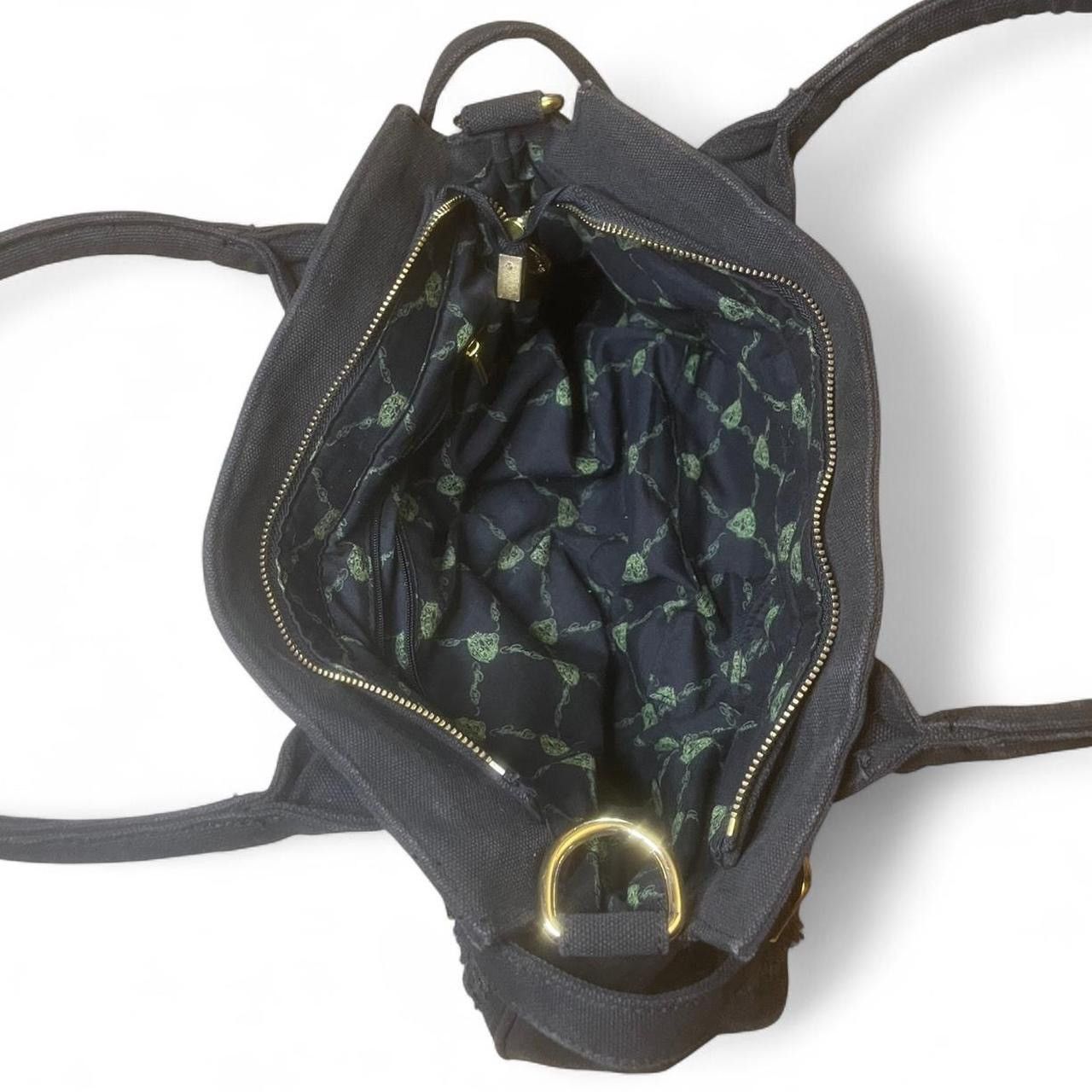 Ed Hardy Rare Y2K Ed hardy black denim tote bag Size ONE SIZE - 3 Thumbnail