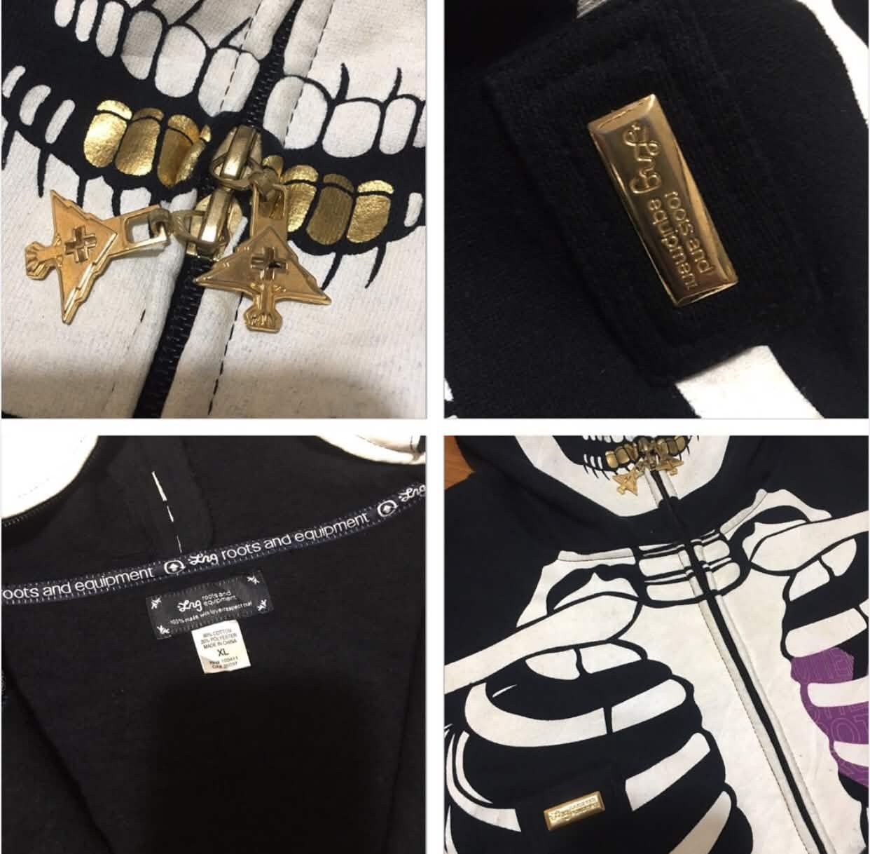 LRG LRG Dead Serious Skeleton Hoodie Jacket “Kanye West” Size US XL / EU 56 / 4 - 4 Thumbnail