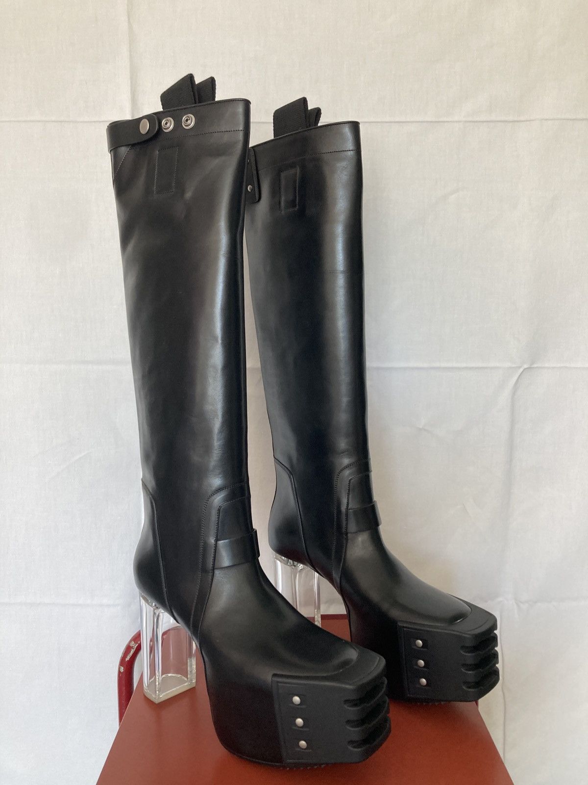 Rick Owens NEVER WORN / Pull on platform boots by Rick Owens Size US 9 / EU 42 - 1 Thumbnail