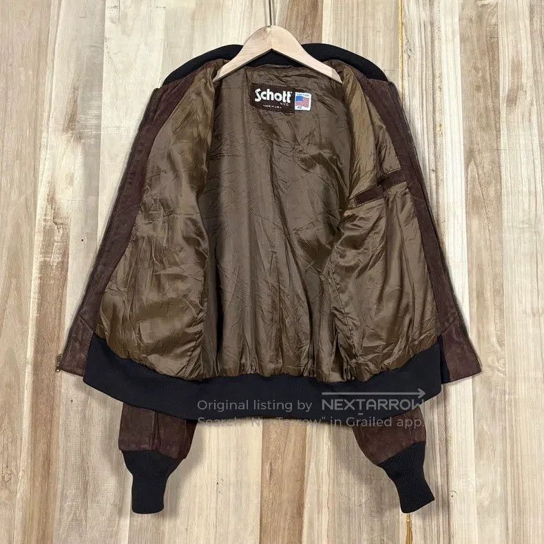Other American vintage suede jacket leather jacket Size US S / EU 44-46 / 1 - 6 Thumbnail