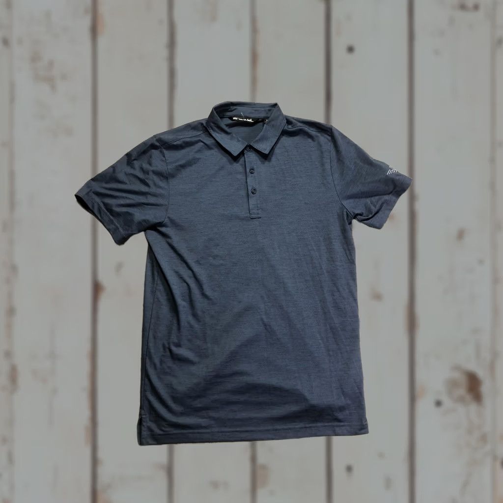 TravisMathew TravisMathew Polo Shirt Mens M Blue Solid Golf Performance Short Sleeve Polo Shirt Mens M Blue Solid Golf Performance Short Sleeve Size US M / EU 48-50 / 2 - 1 Thumbnail