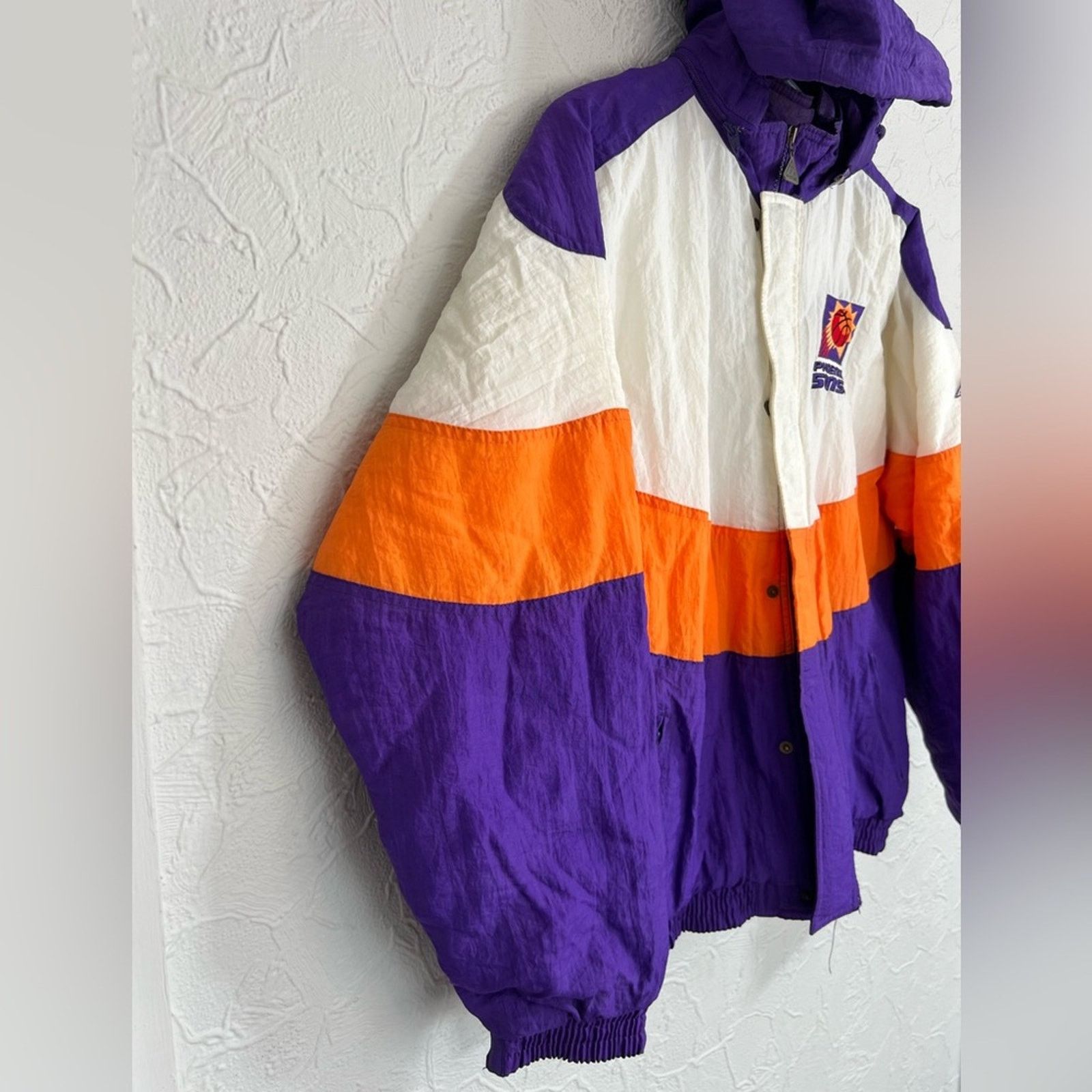 Apex One Vintage 90s Phoenix Suns Puffer Jacket Apex One SIGNED NICE Size US XL / EU 56 / 4 - 6 Thumbnail
