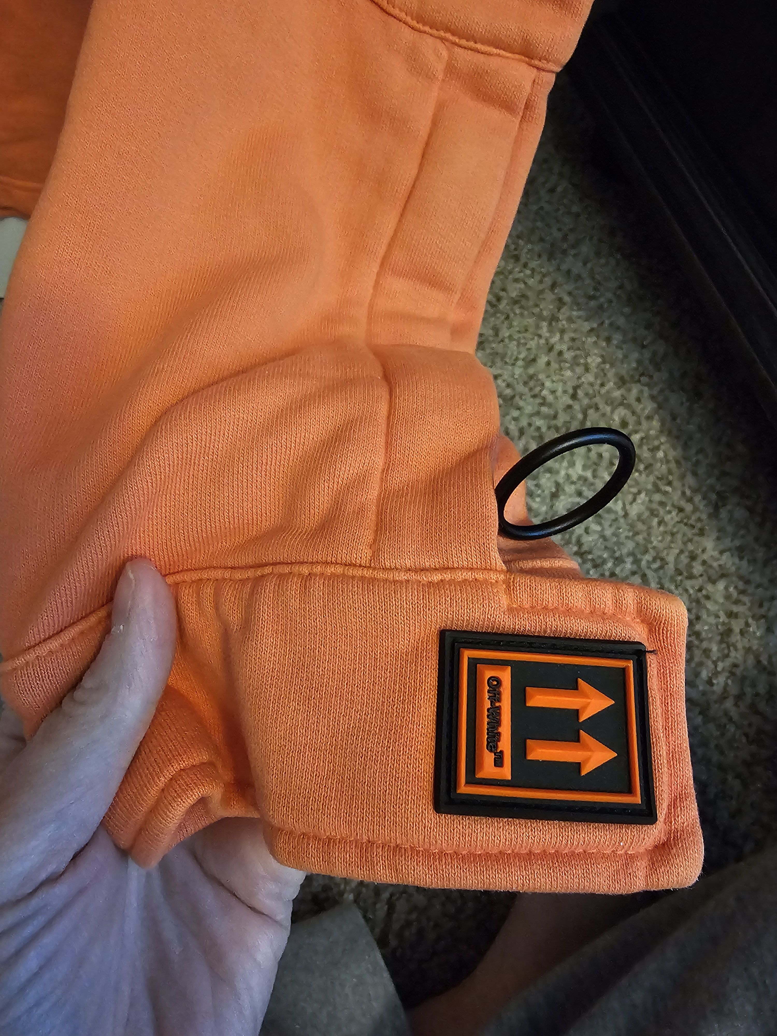 Off-White Off-White mens half-zip parachute sweatshirt Size US XXS / EU 40 - 4 Thumbnail