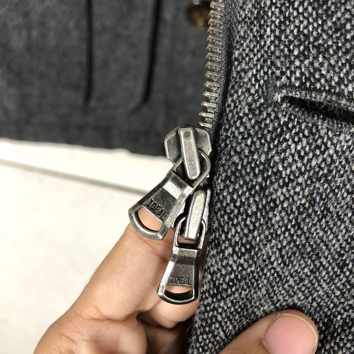 Japanese Brand 🔥VINTAGE BIKER JACKET BIG POCKET DUFFER PATENT ISSEY MIYAKE Size US M / EU 48-50 / 2 - 19 Thumbnail