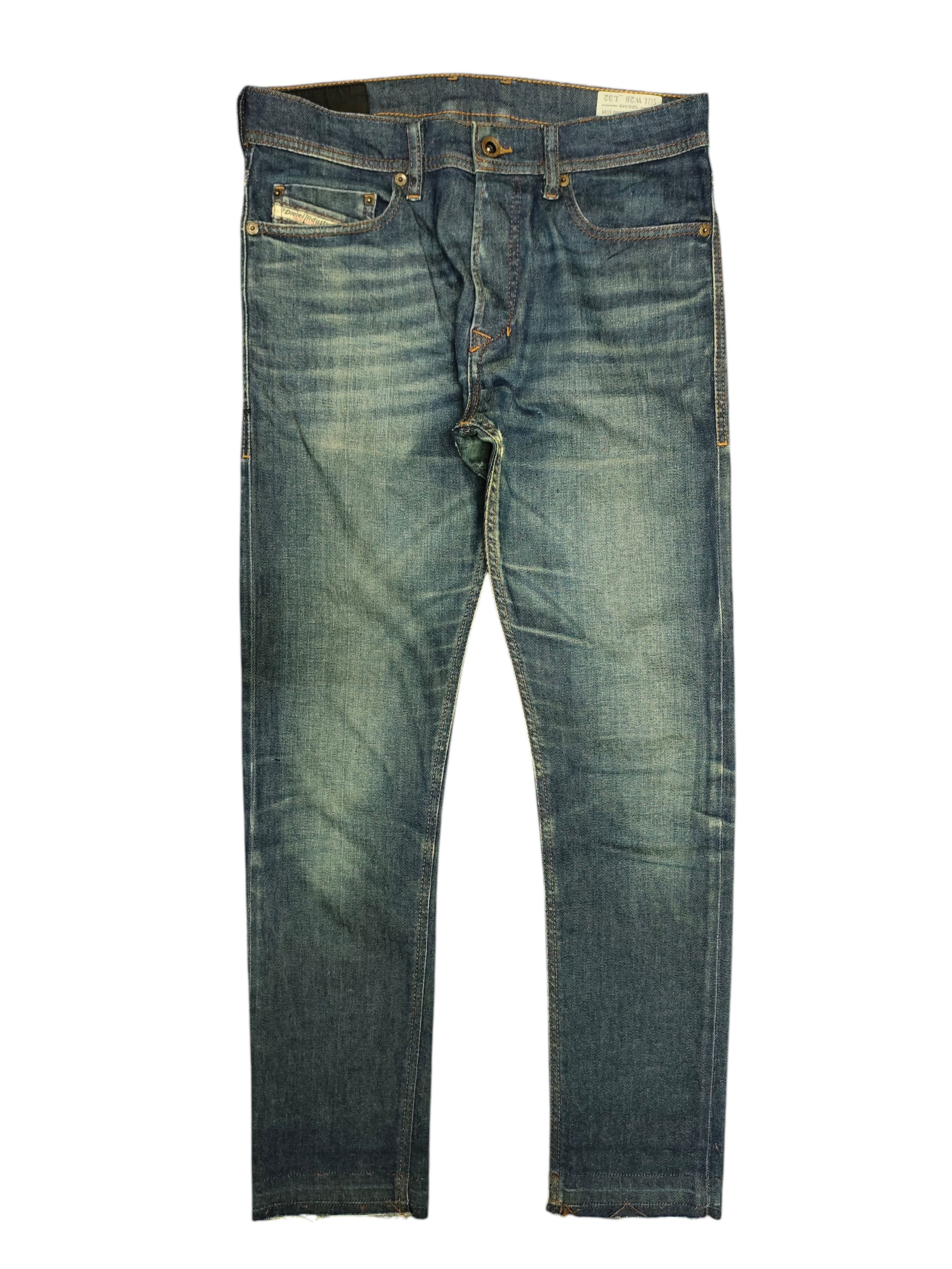 Vintage Y2k Diesel Clawmark Distress Faded Denim Jeans