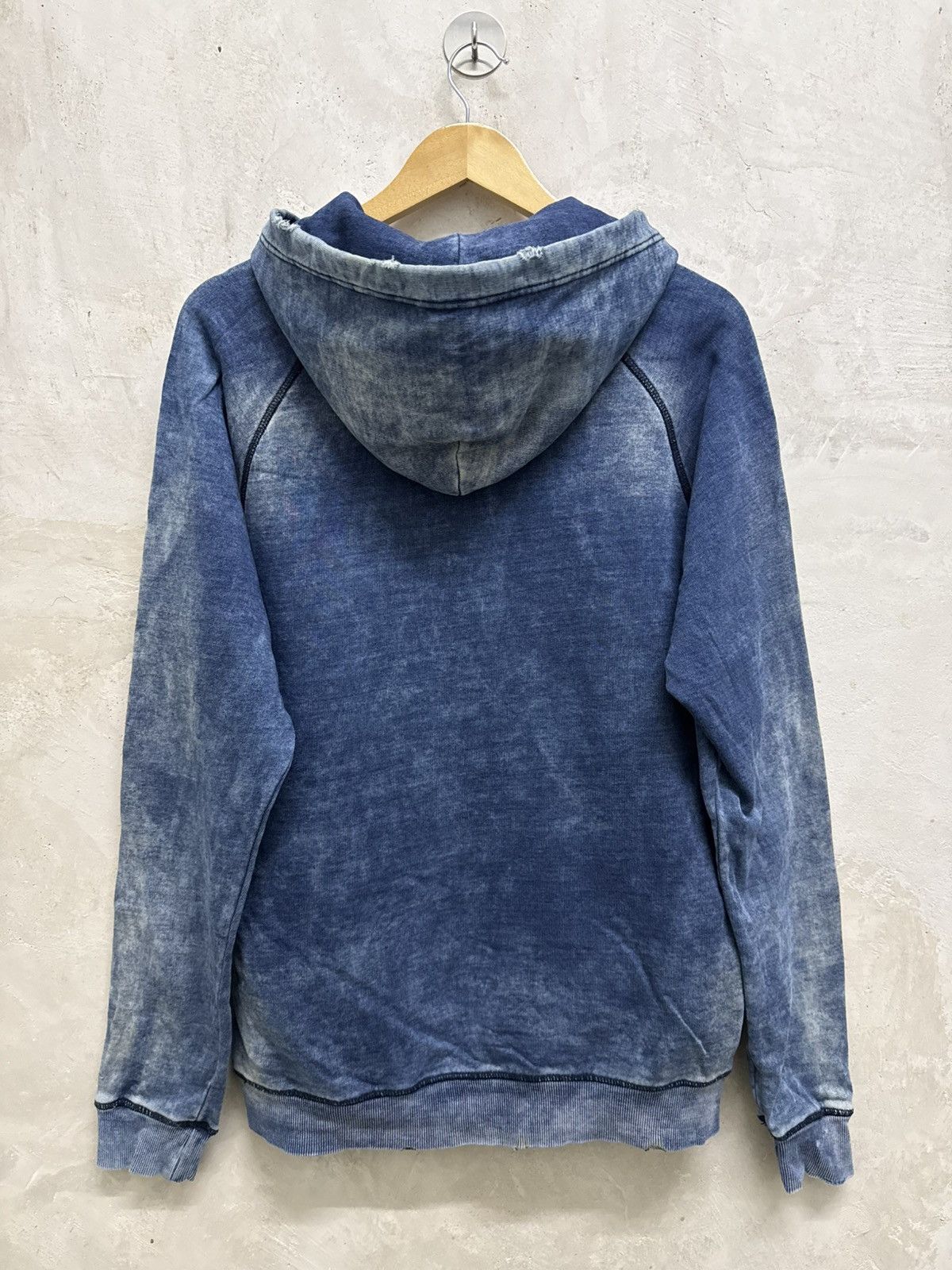 Diesel Distressed Diesel “Punk” Thrashed Hoodie Size US L / EU 52-54 / 3 - 3 Thumbnail