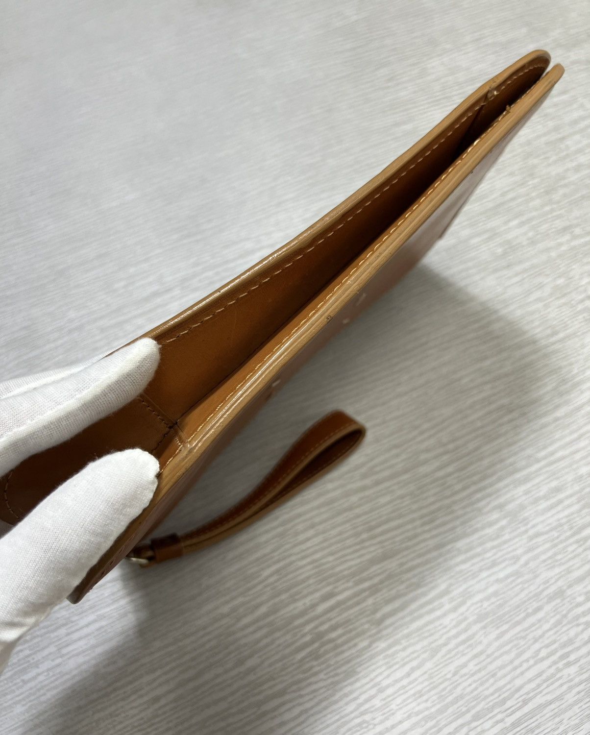 Maison Margiela Maison Margiela - A/W 15’ - Leather Flap Clutch Bag Size ONE SIZE - 13 Thumbnail