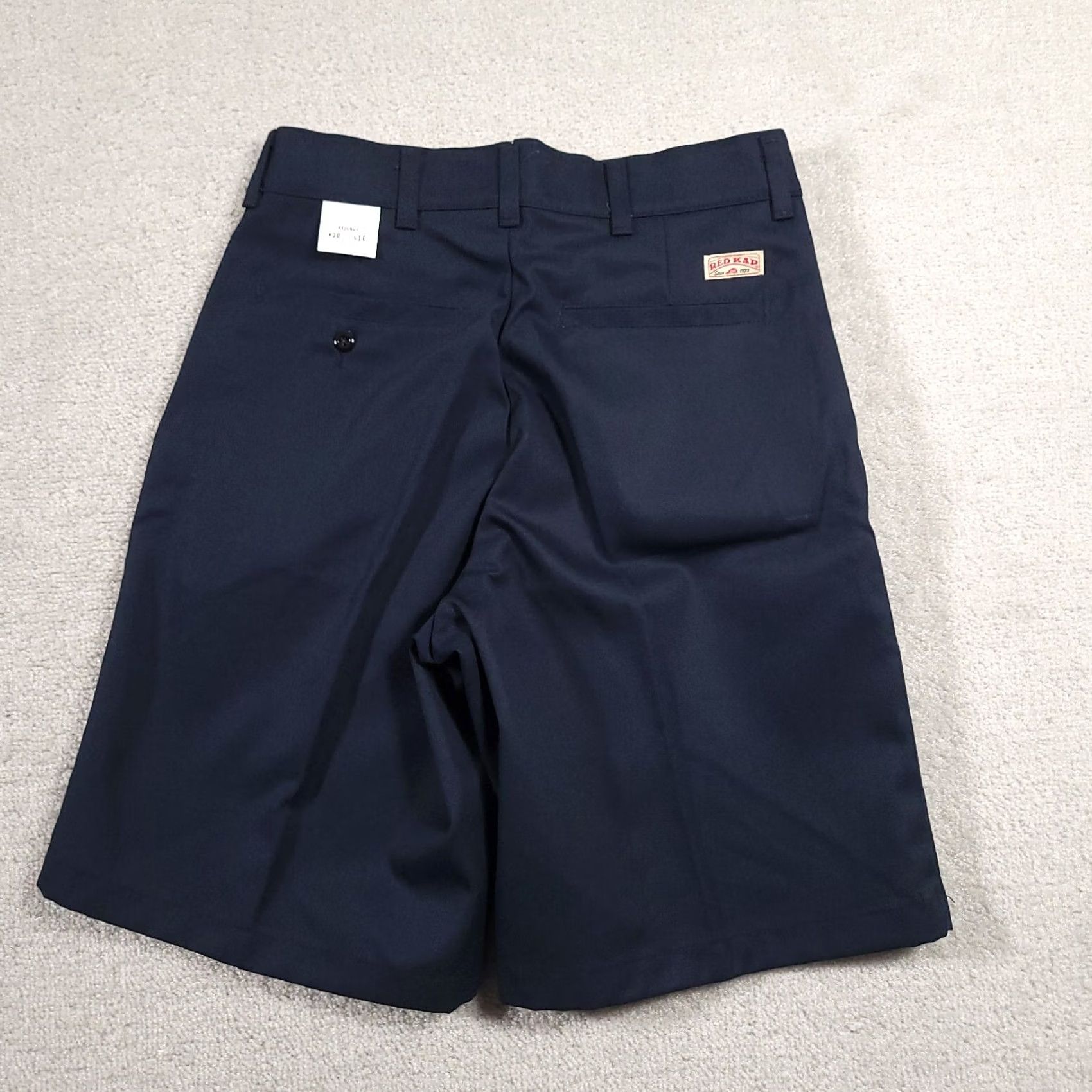 Red Kap VINTAGE Red Kap Work Shorts Mens 30x10 Navy Blue Pockets Industrial Uniform Mens Size US 30 / EU 46 - 7 Thumbnail