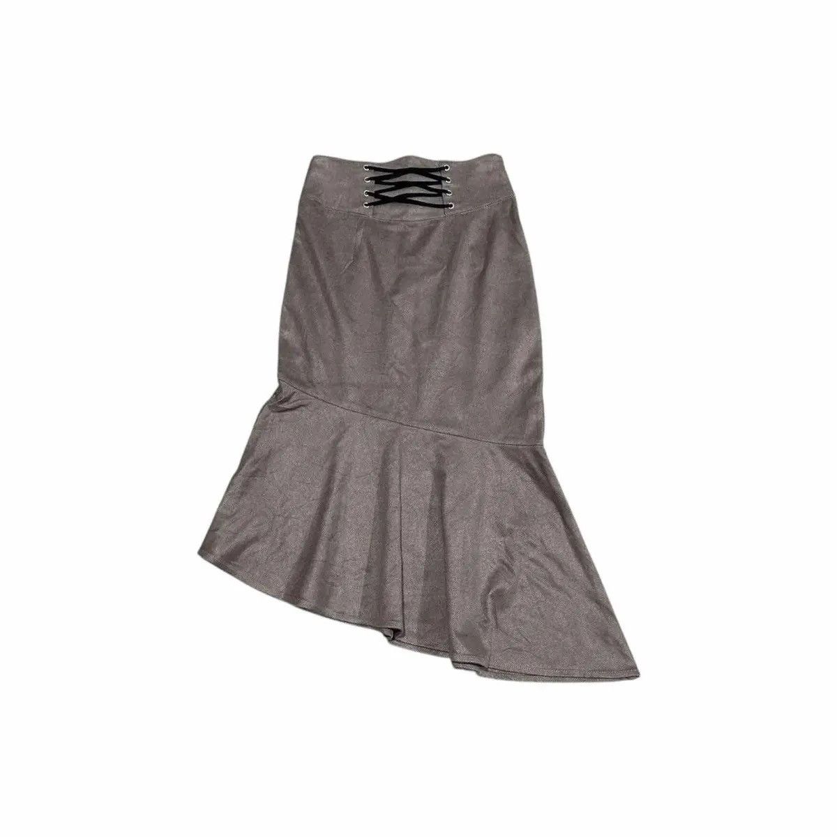 Designer × Japanese Brand × Lip Service ♟️ Sick Japanese Y2K Lip Service Laces Up Skirt Size 26" / US 2 / IT 38 - 1 Thumbnail