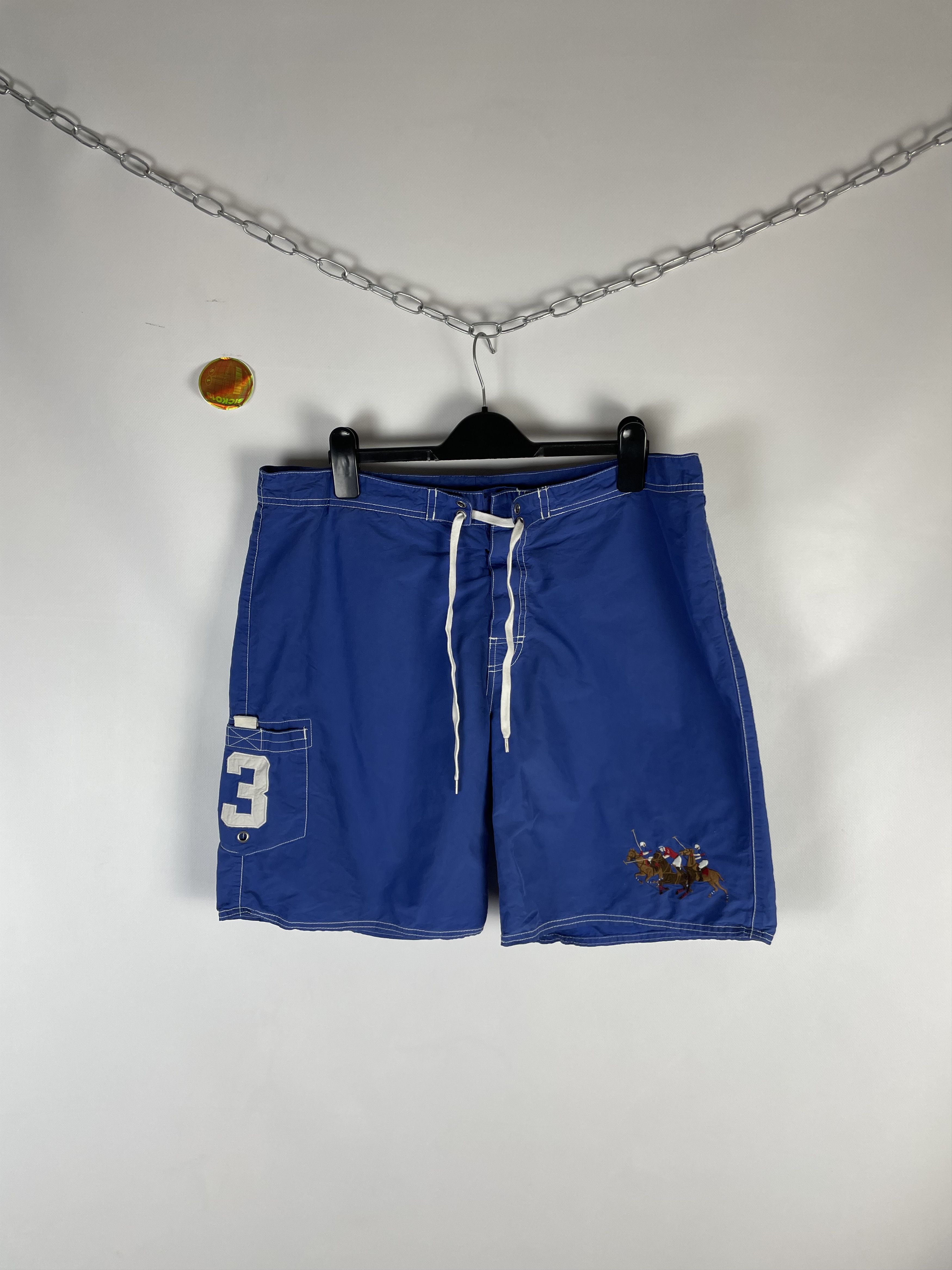 Polo Ralph Lauren Vintage Polo Ralph Lauren Shorts Y2K Logo Pony USA Size US 36 / EU 52 - 2 Thumbnail
