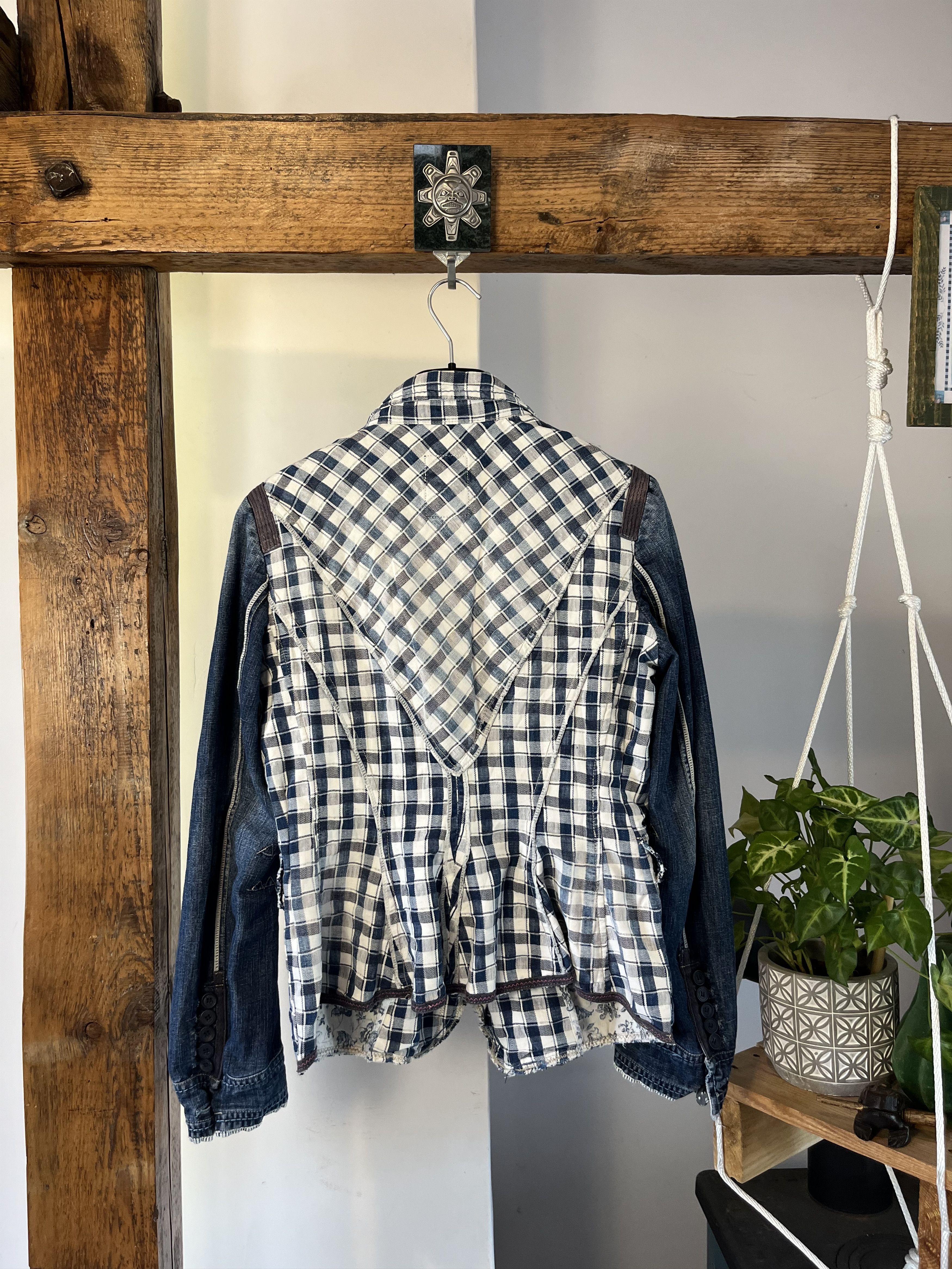 Designer × Marithe + Francois Girbaud × Vintage 90s Marithe Francois Girbaud Blazer Jacket Size S / US 4 / IT 40 - 2 Thumbnail