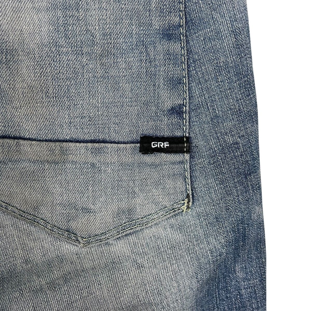Other Vintage GRF Distressed Denim Jeans Size US 34 / EU 50 - 17 Thumbnail
