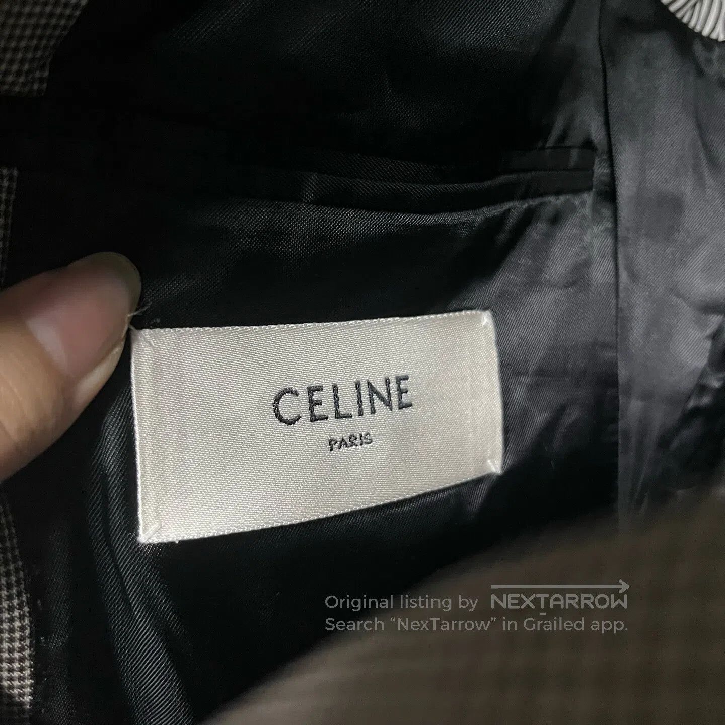 Celine CELINE Flap-collared casual blazer jacket| Size 38R - 3 Thumbnail