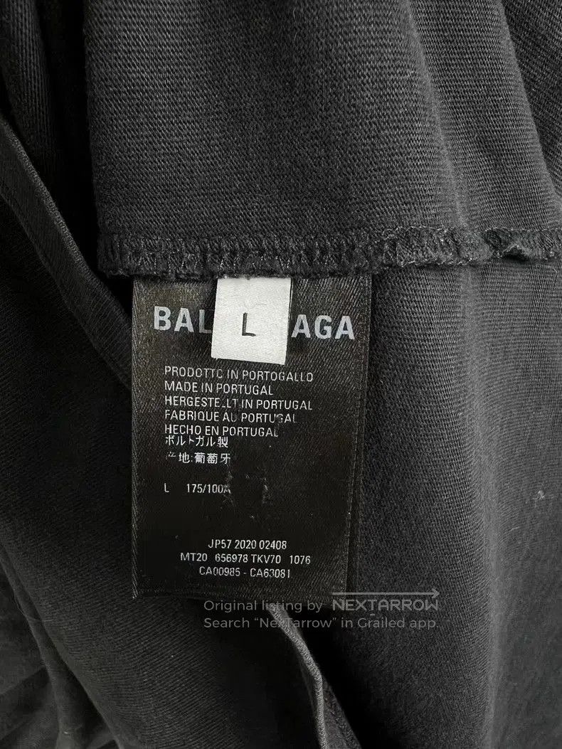 Balenciaga Balenciaga Flame Print Short Sleeve Shirt . Size US L / EU 52-54 / 3 - 5 Thumbnail