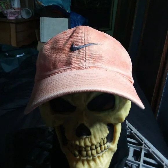 Nike Vintage 90s Nike Swoosh Logo Strap Back Hat Cap Size ONE SIZE - 1 Thumbnail