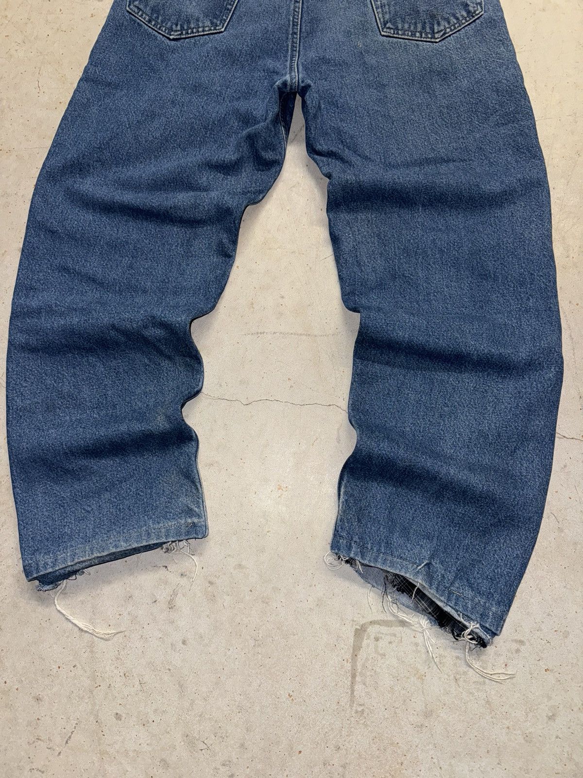 Carhartt Crazy Vintage 90s Carhartt Baggy Jeans Faded Distressed Size US 34 / EU 50 - 2 Thumbnail