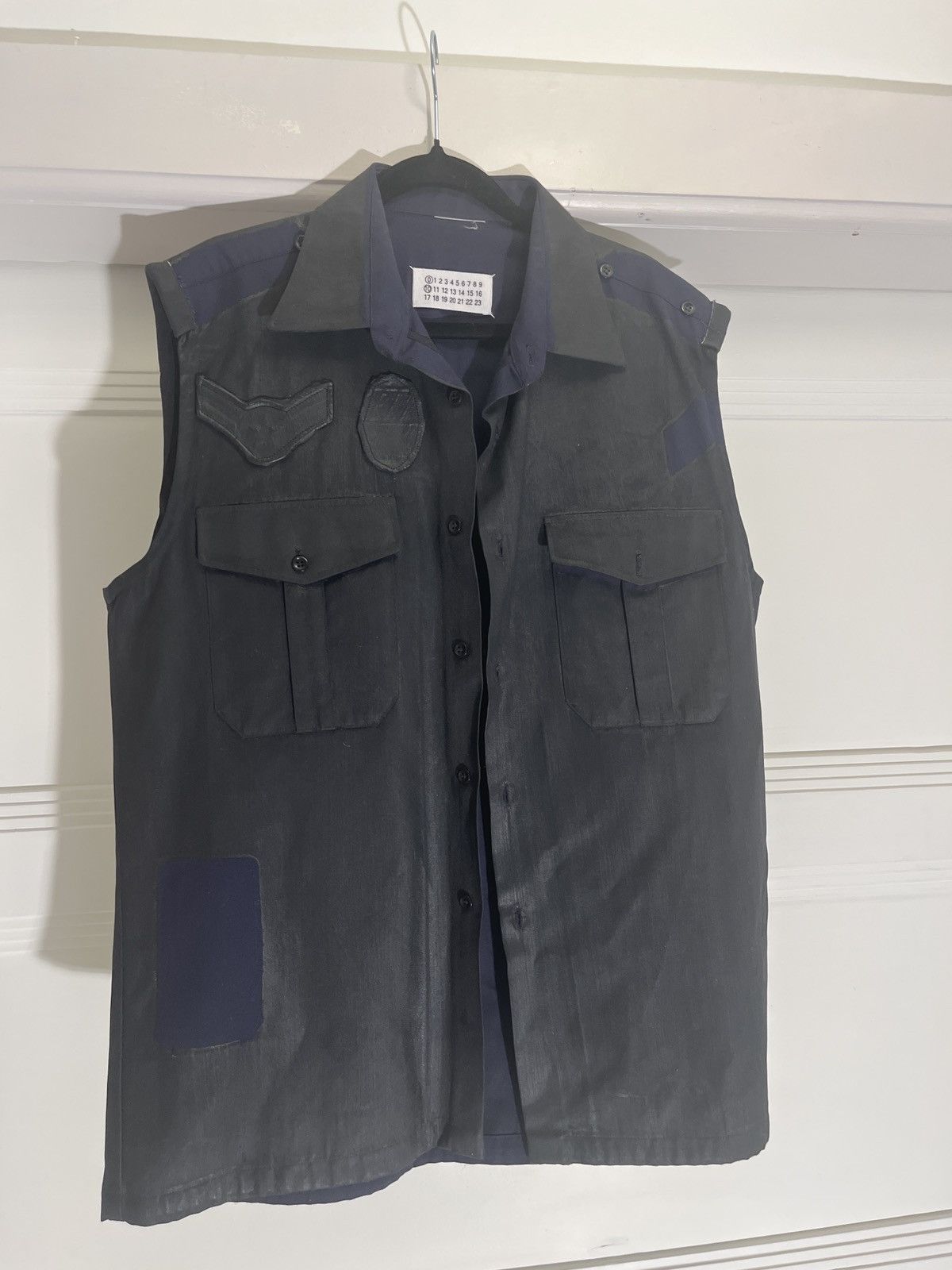 Maison Margiela Margiela police officer vest SS03 artisinal