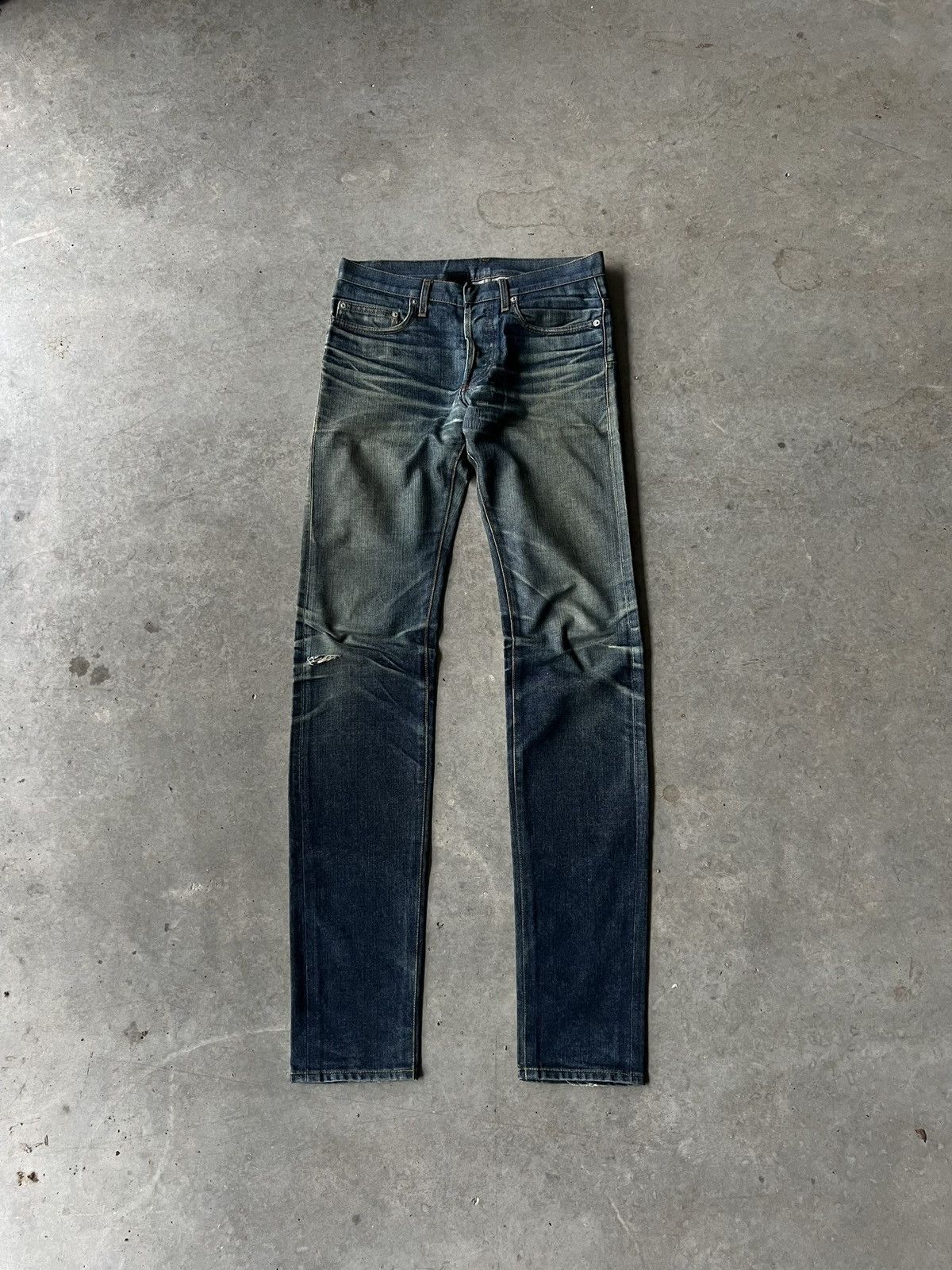 パンツ Dior homme claw damage denim [Hedi] Dior HOMME(ディオールオム) 00's Hedi Slimane Claw mark black