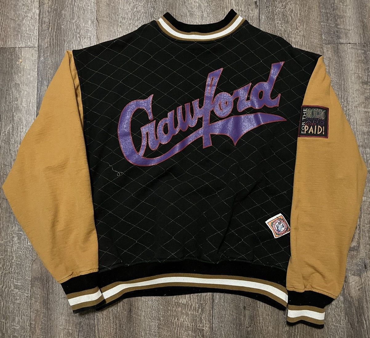Vintage Pittsburgh Crawfords Negro League Crewneck Sweater