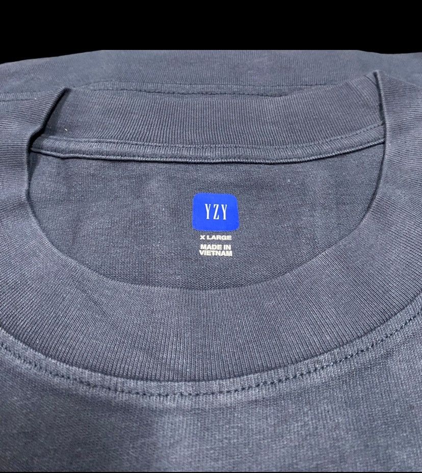 Balenciaga × Gap × Yeezy Unreleased Yeezy Gap Tee Navy (XL) Size US XL / EU 56 / 4 - 4 Thumbnail