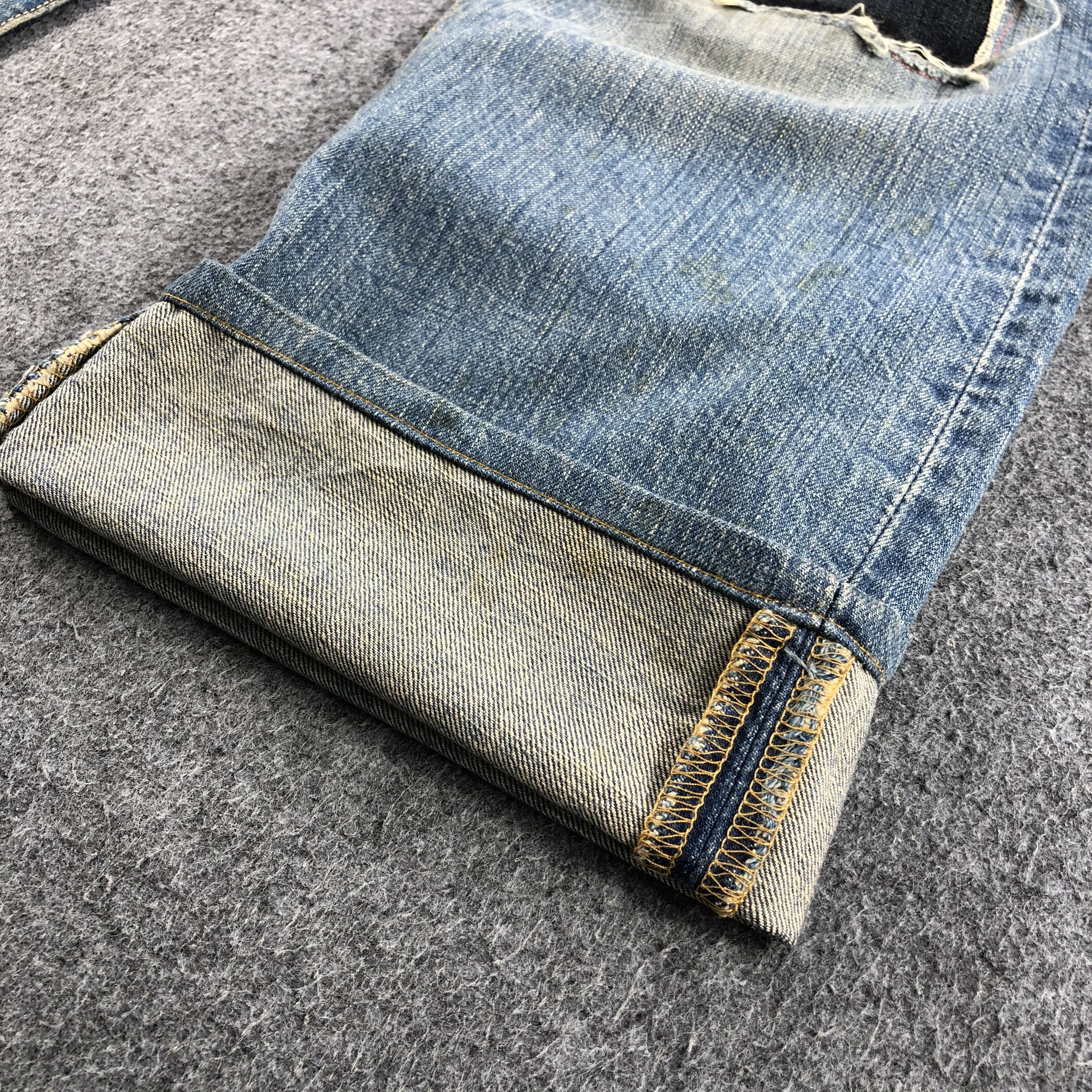 Levi's × Vintage Vintage 90s Distress Levis 501 Jeans-JM894 Size US 33 - 6 Thumbnail