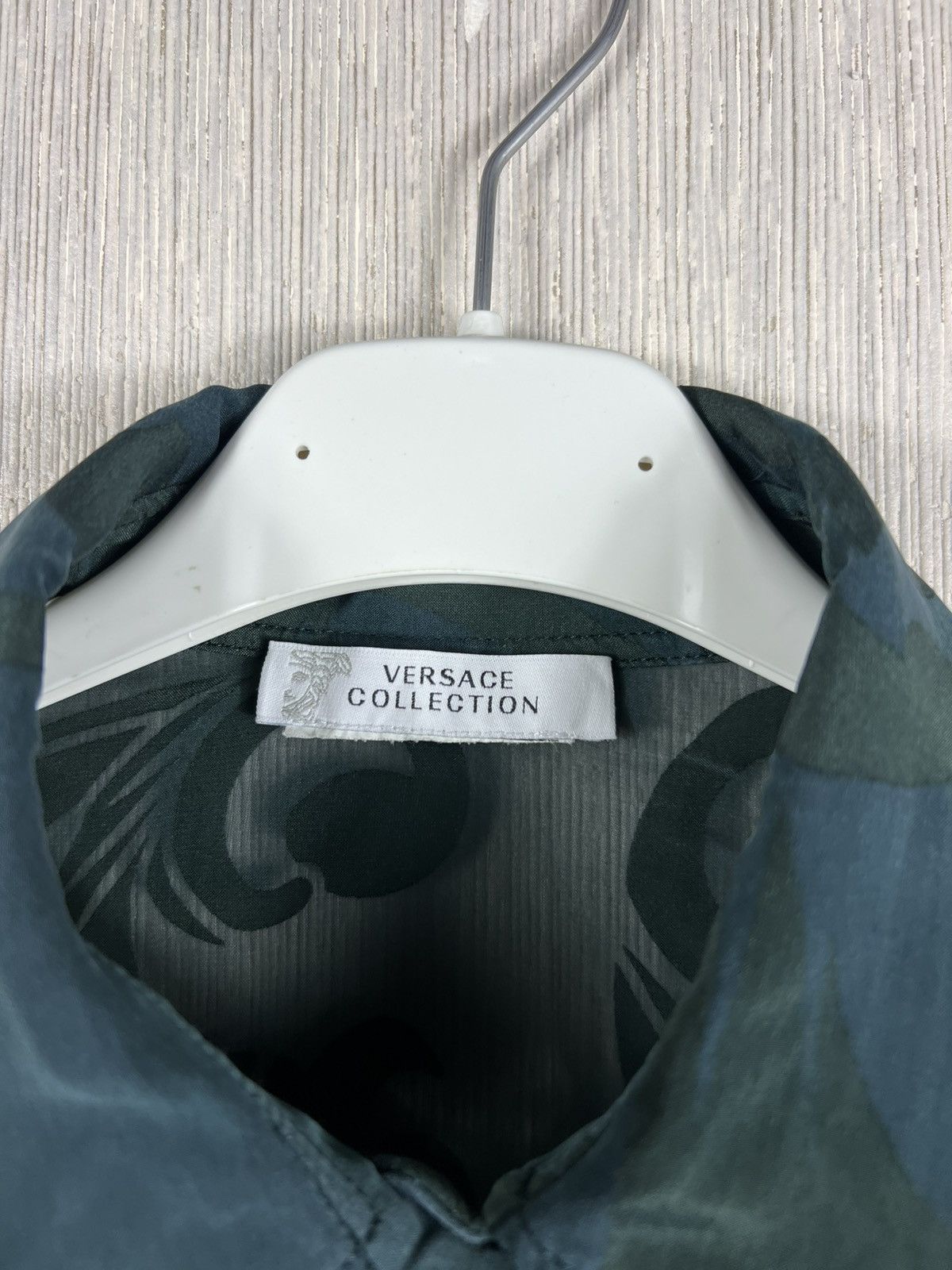 Versace Versace Collection transparent floral luxury shirt old money Size S / US 4 / IT 40 - 17 Thumbnail