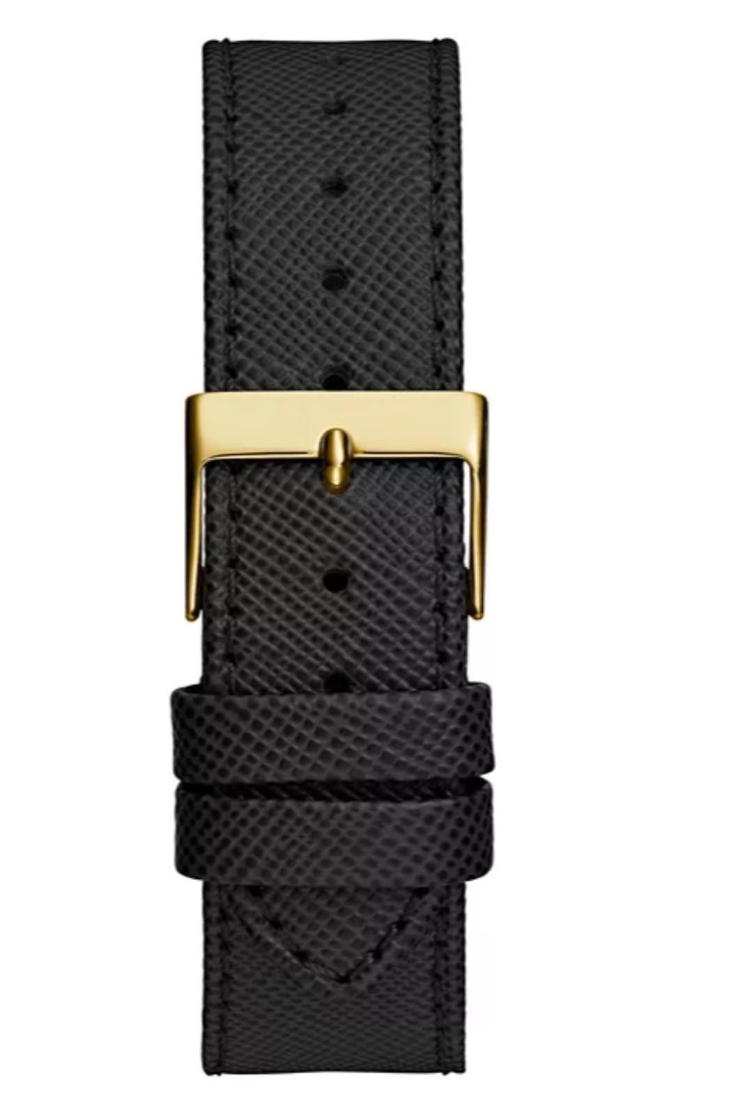 Guess GUESS Women's Multi-Function Black Leather Watch 36mm Size ONE SIZE - 5 Thumbnail