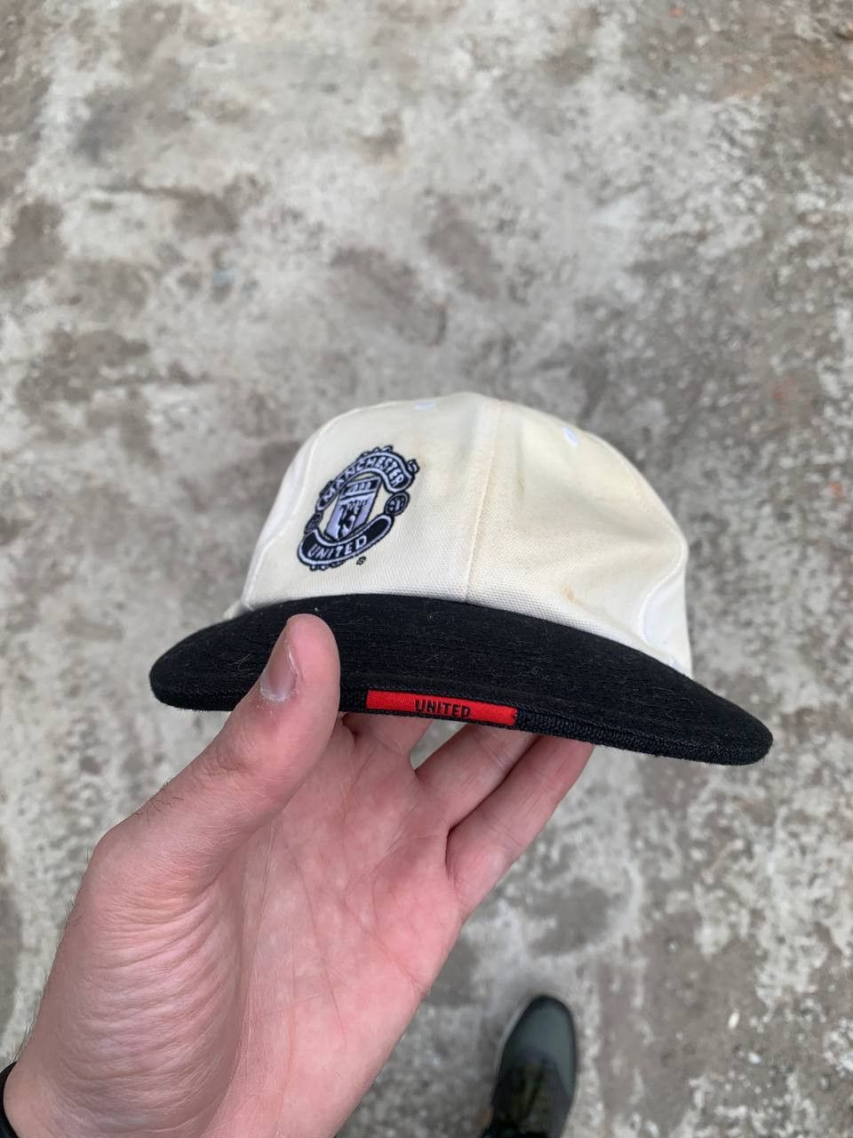 Nike Vintage Nike Manchester United England Soccer Cap Retro 90s Size ONE SIZE - 4 Thumbnail